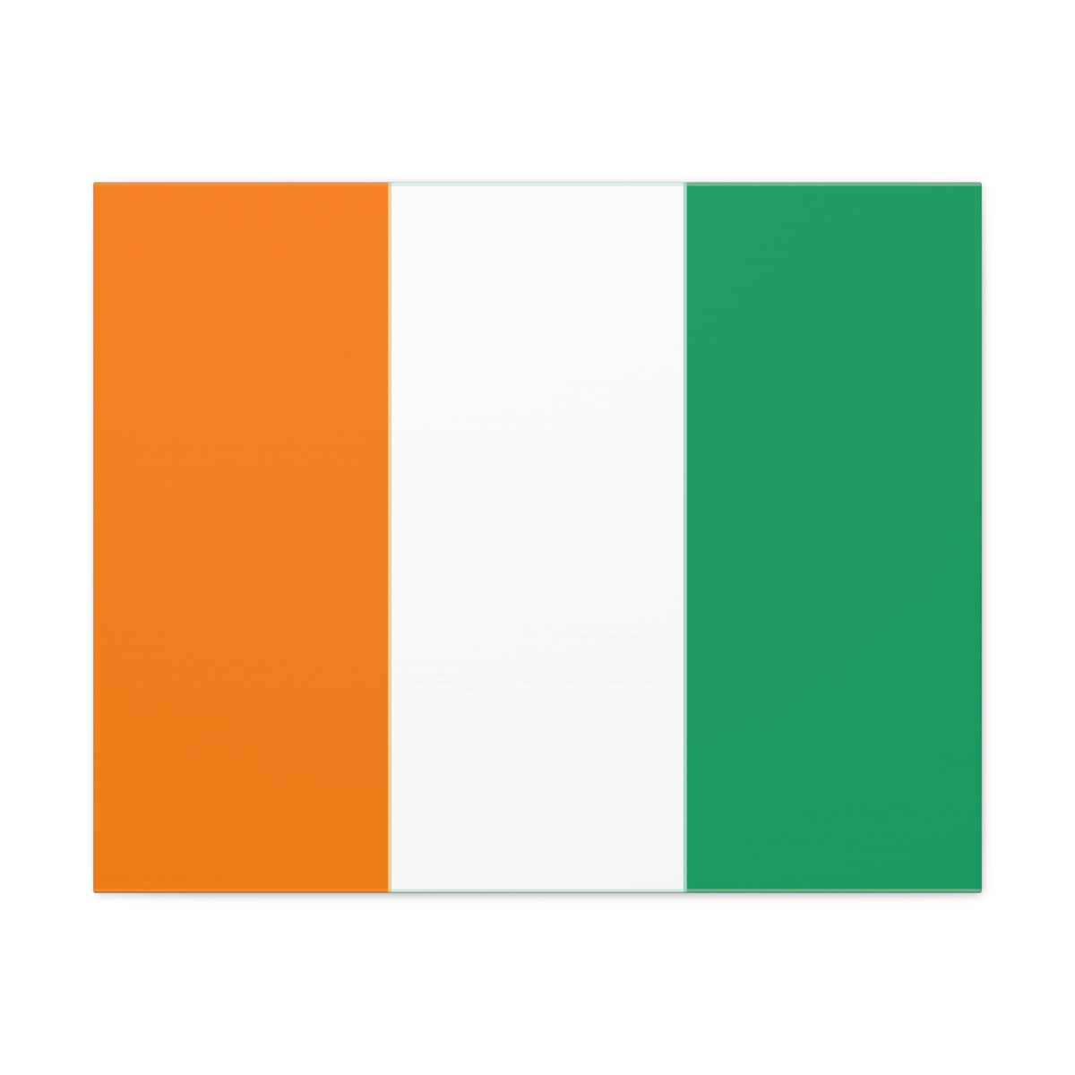 Côte dIvoire Country Flag Canvas Vibrant Wall Art Unframed Home Decor-Express Your Love Gifts