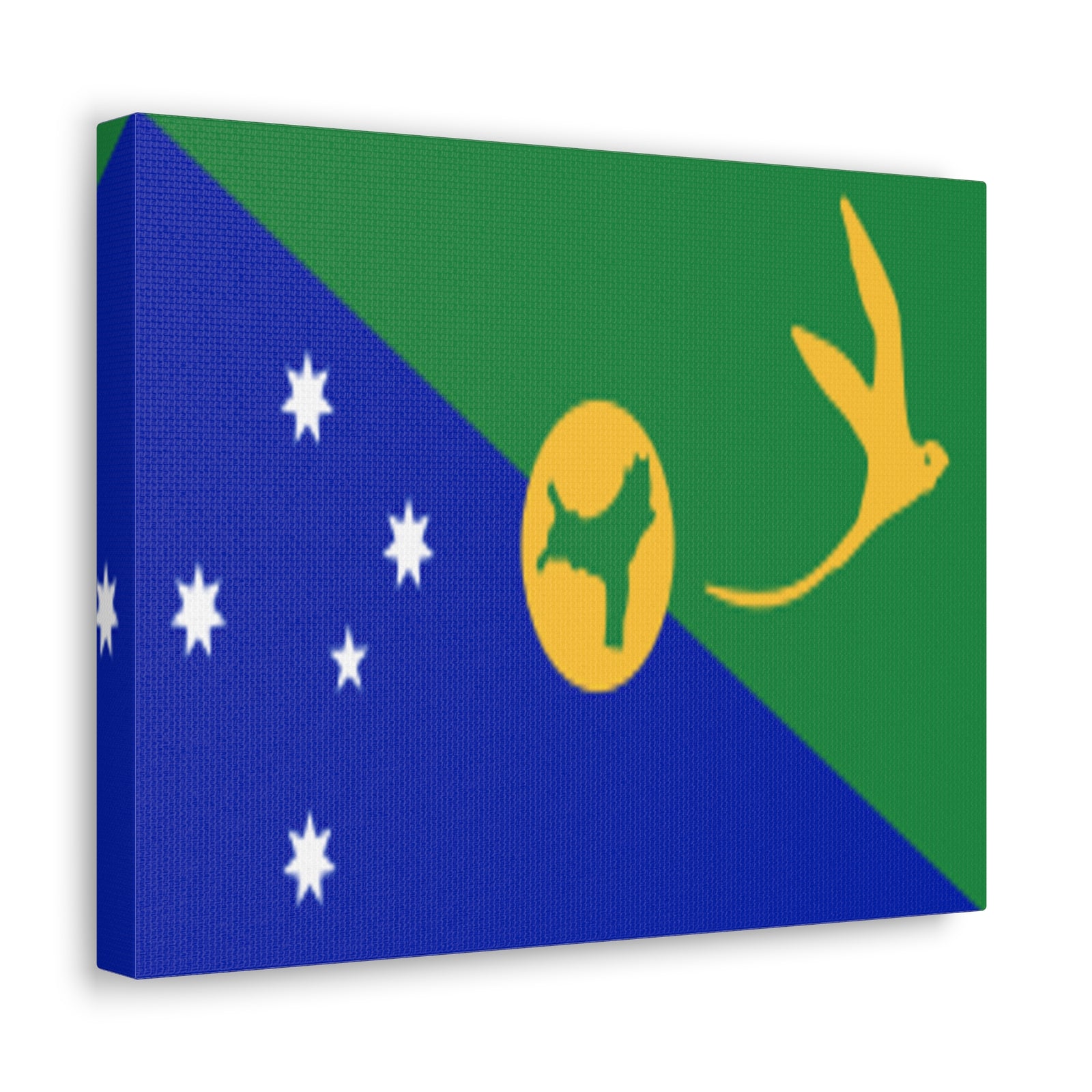 Christmas Island Country Flag Canvas Vibrant Wall Art Unframed Home Decor-Express Your Love Gifts