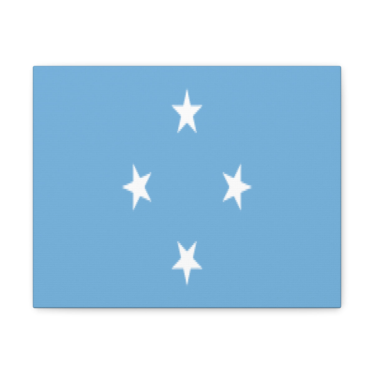 Micronesia Country Flag Canvas Vibrant Wall Art Unframed Home Decor-Express Your Love Gifts