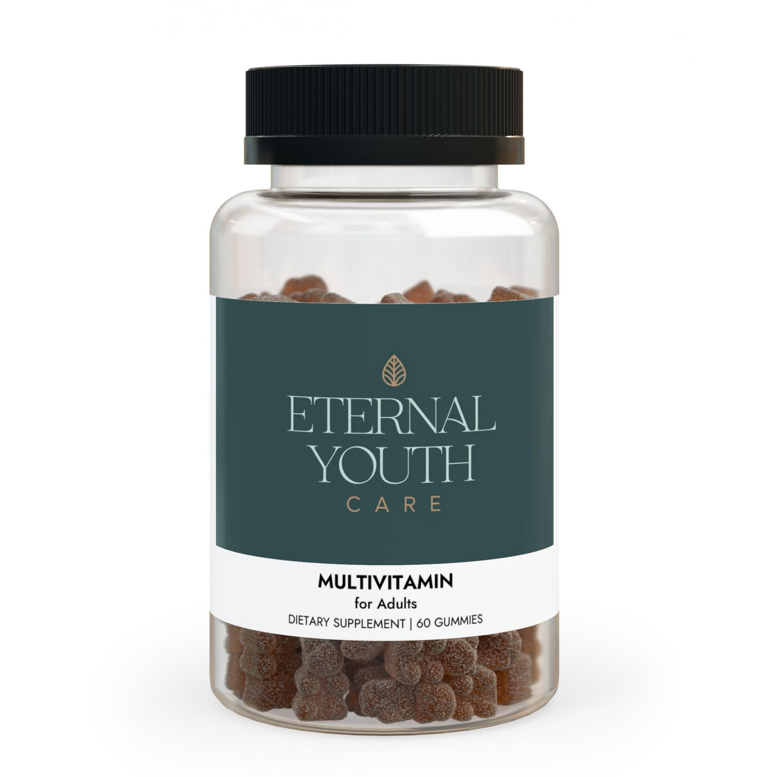 Eternal Youth Care Multivitamin Gummies for Adults – 60 Count Non-GMO, Corn-Free, Third-Party Tested-Express Your Love Gifts