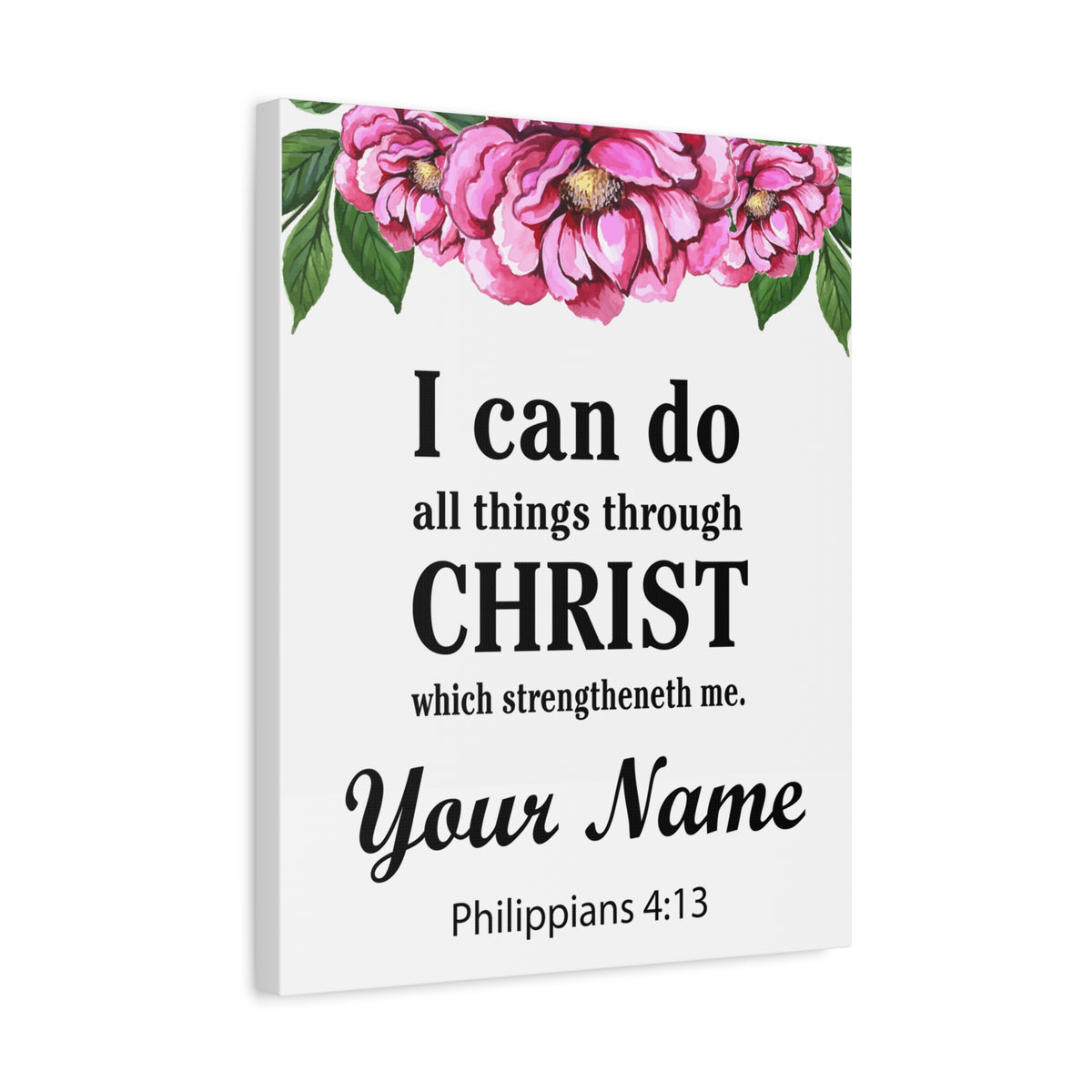 Personalized Philippians 4:13-Express Your Love Gifts