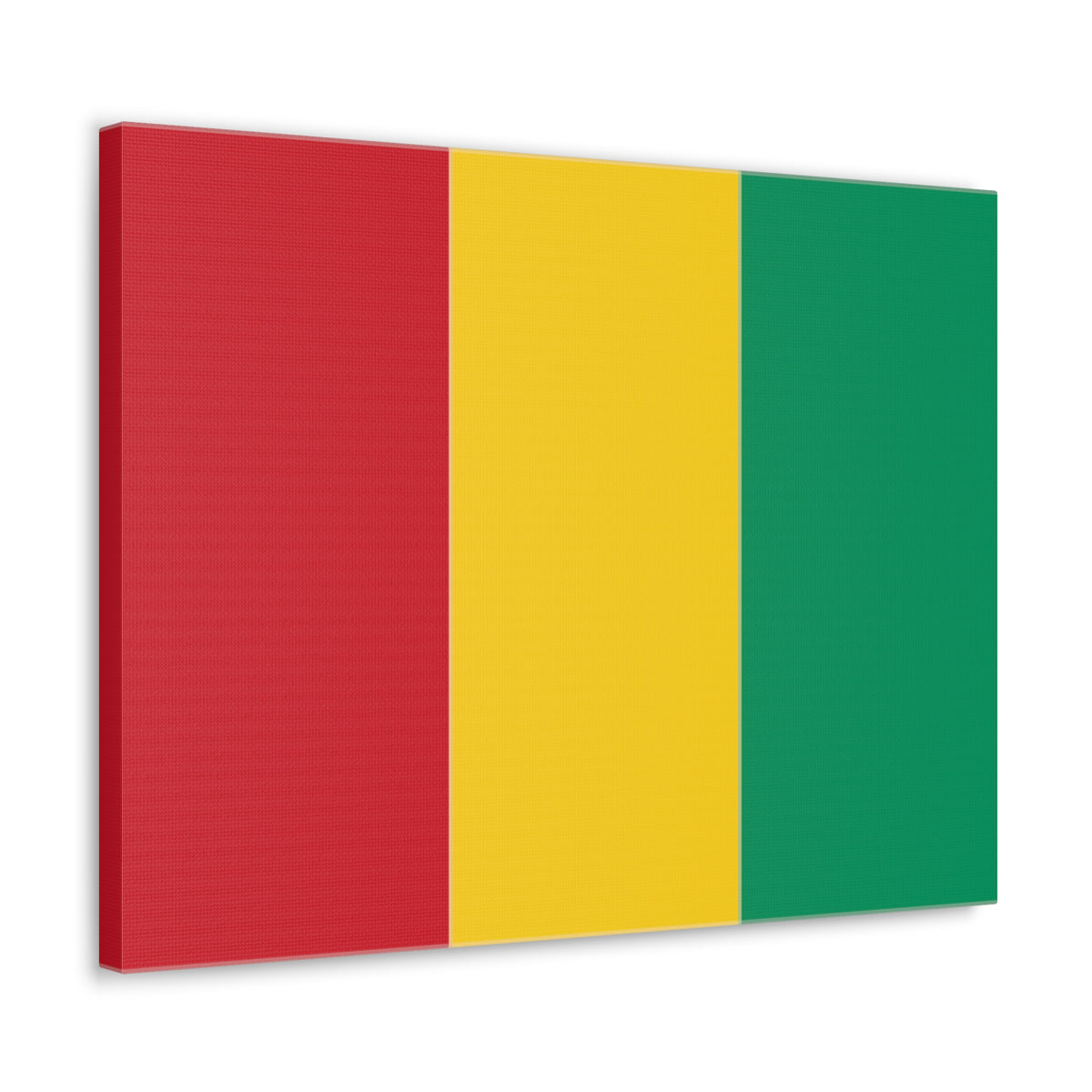 Guinea Country Flag Canvas Vibrant Wall Art Unframed Home Decor-Express Your Love Gifts