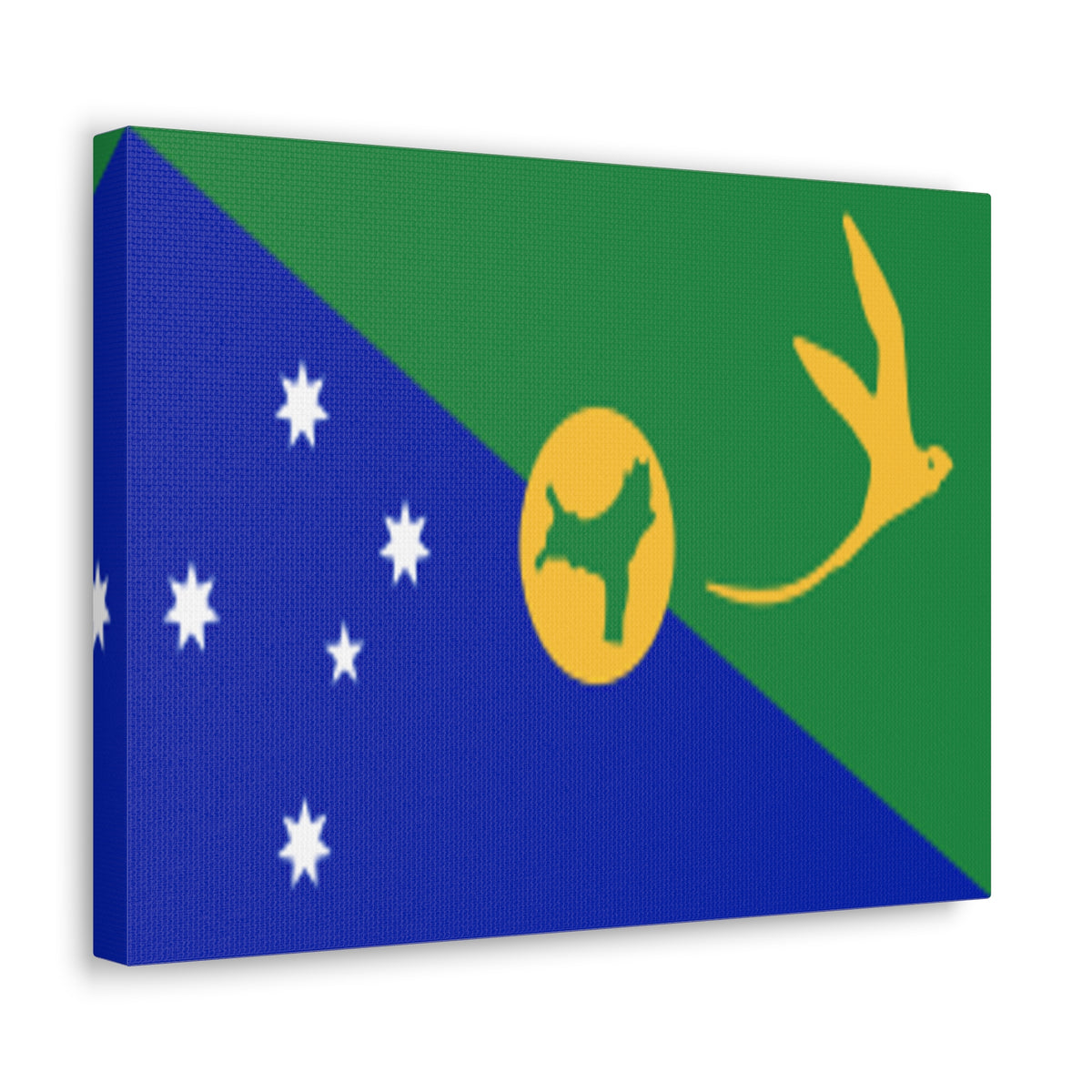 Christmas Island Country Flag Canvas Vibrant Wall Art Unframed Home Decor-Express Your Love Gifts