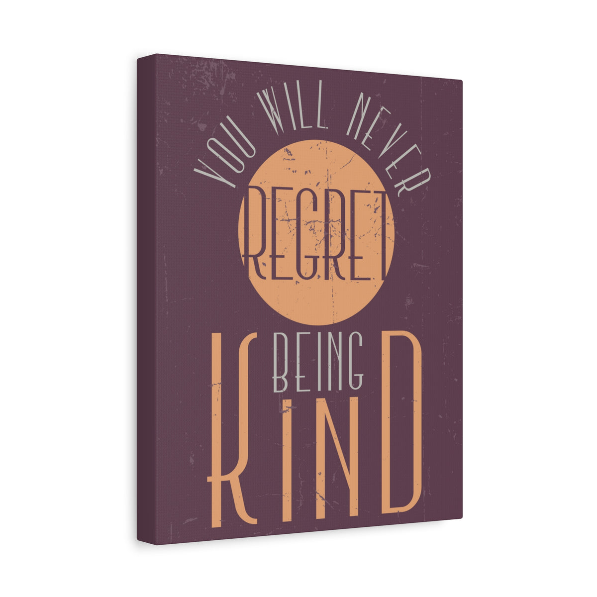 Inspirational Quote Canvas Being Kind Wall Art Motivational Motto Inspiring Prints Artwork Decor Ready to Hang-Express Your Love Gifts