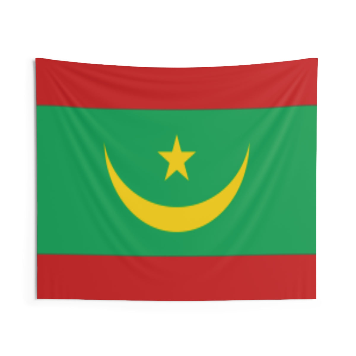 Mauritania Country Flag Wall Hanging Tapestry-Express Your Love Gifts