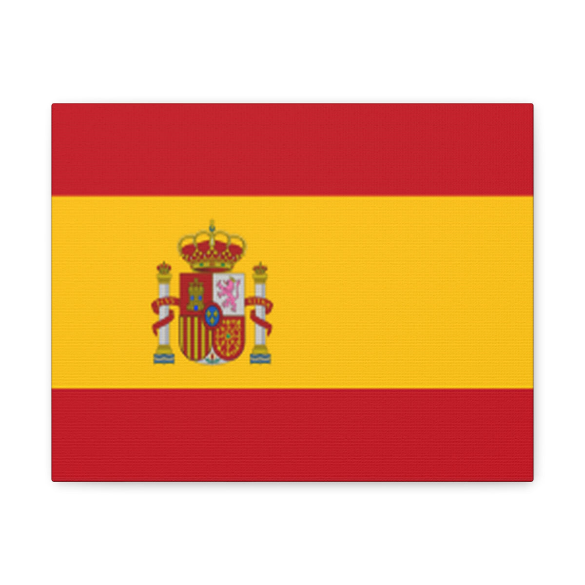 Spain Country Flag Canvas Vibrant Wall Art Unframed Home Decor-Express Your Love Gifts