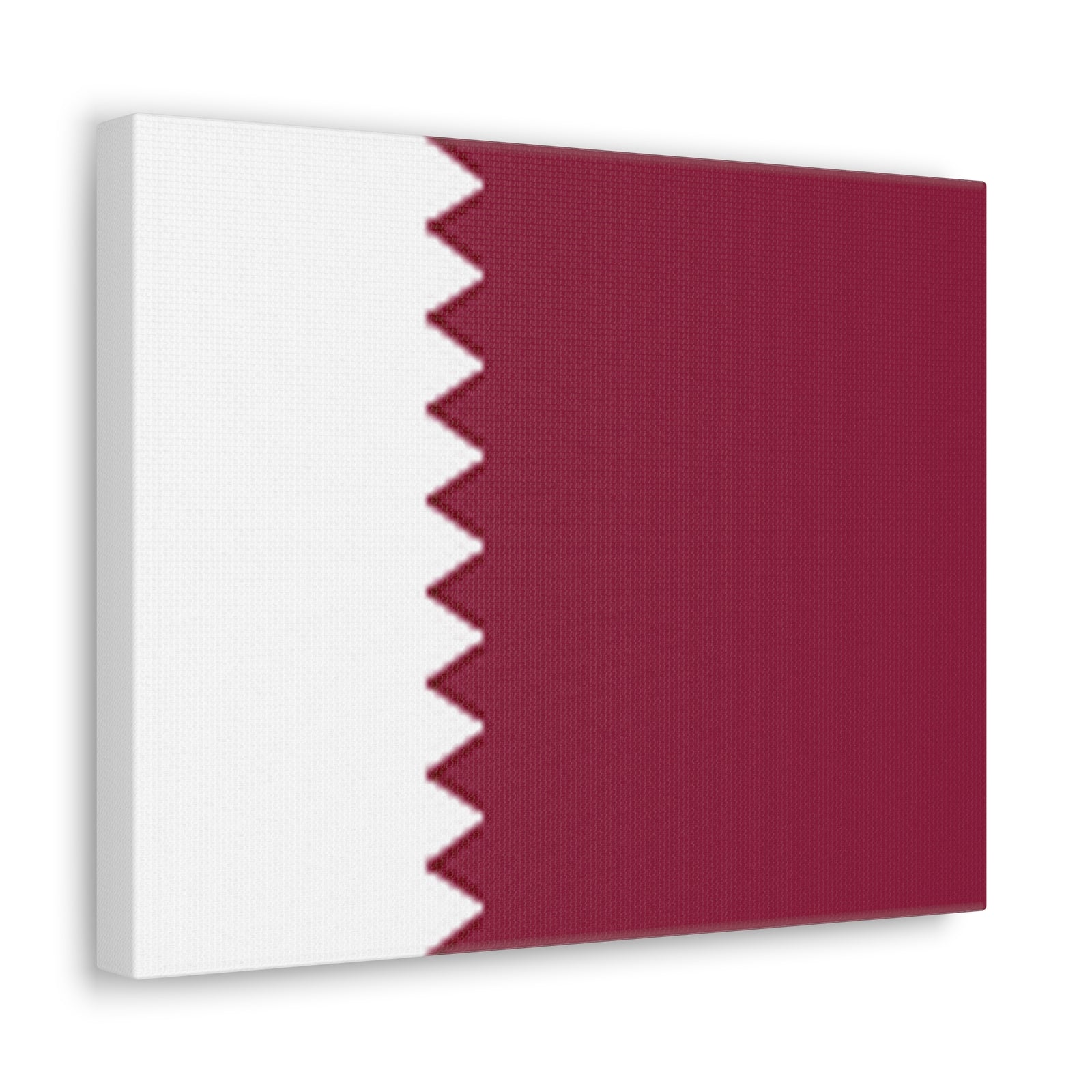 Qatar Country Flag Canvas Vibrant Wall Art Unframed Home Decor-Express Your Love Gifts