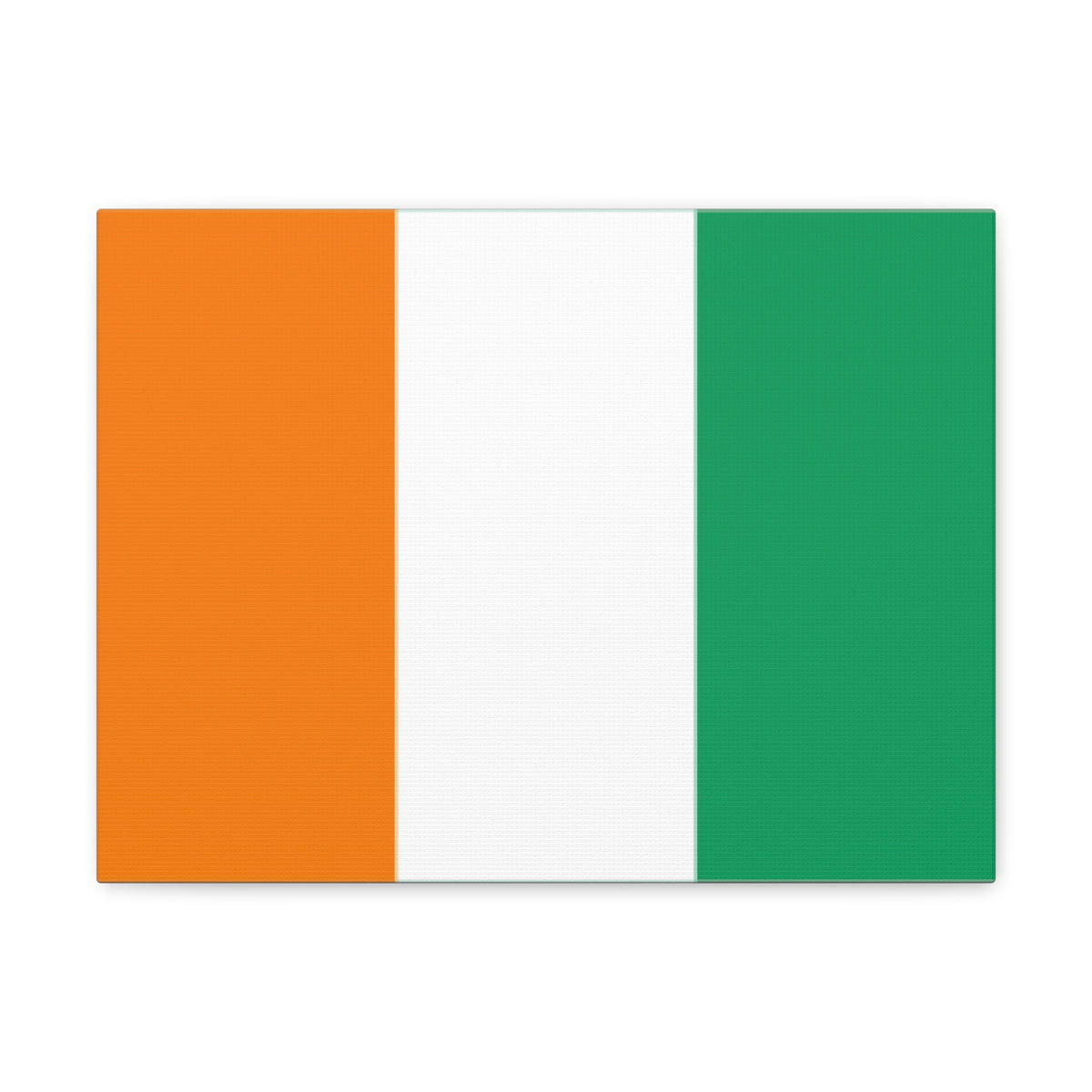 Côte dIvoire Country Flag Canvas Vibrant Wall Art Unframed Home Decor-Express Your Love Gifts