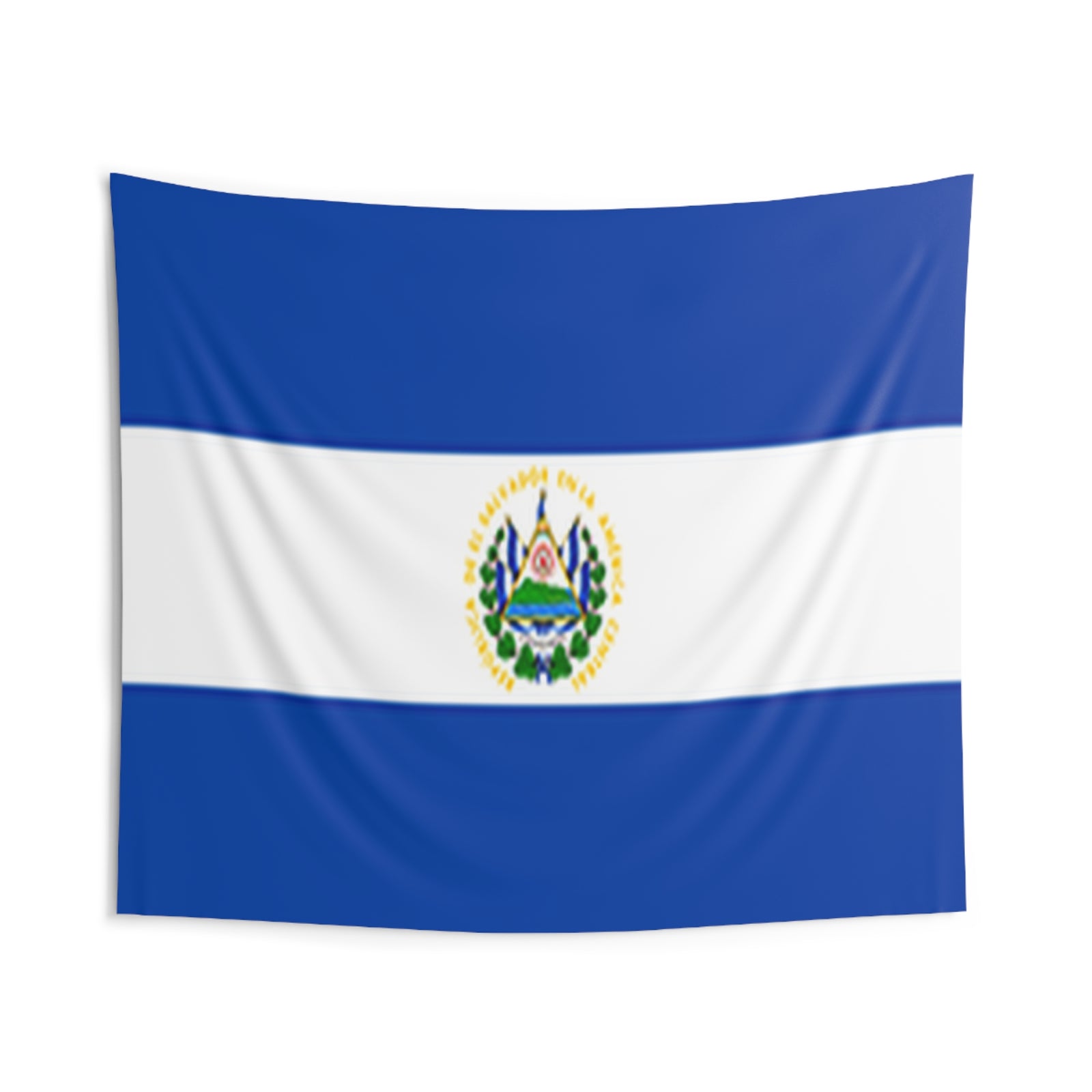 El Salvador Country Flag Wall Hanging Tapestry-Express Your Love Gifts