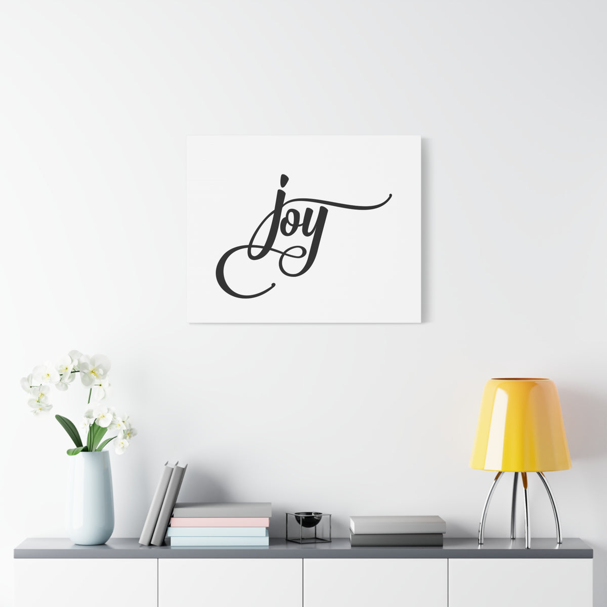 Scripture Canvas Joy Psalm 32:11 Christian Wall Art Bible Verse Print Ready to Hang-Express Your Love Gifts