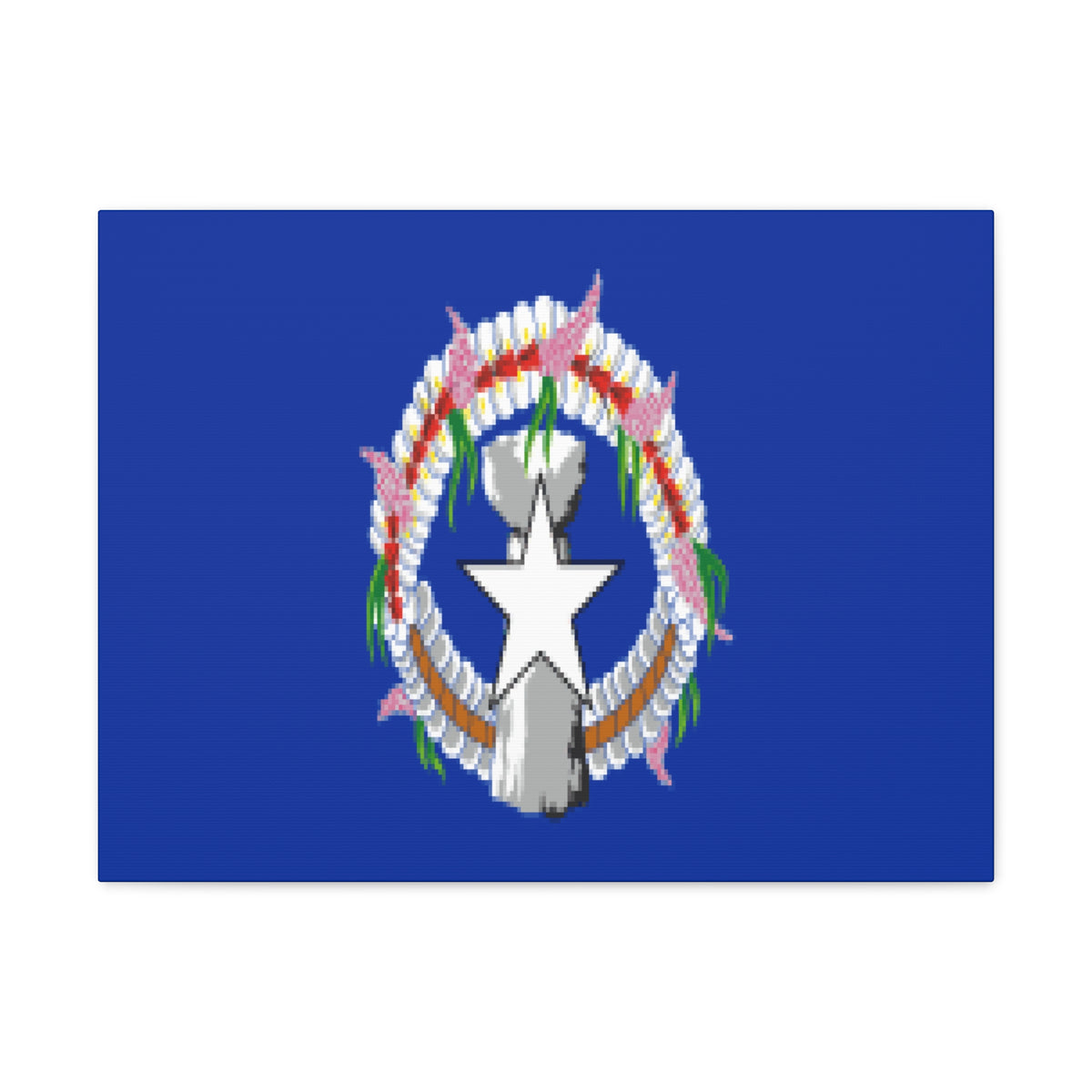 Northern Mariana Islands Country Flag Canvas Vibrant Wall Art Unframed Home Decor-Express Your Love Gifts