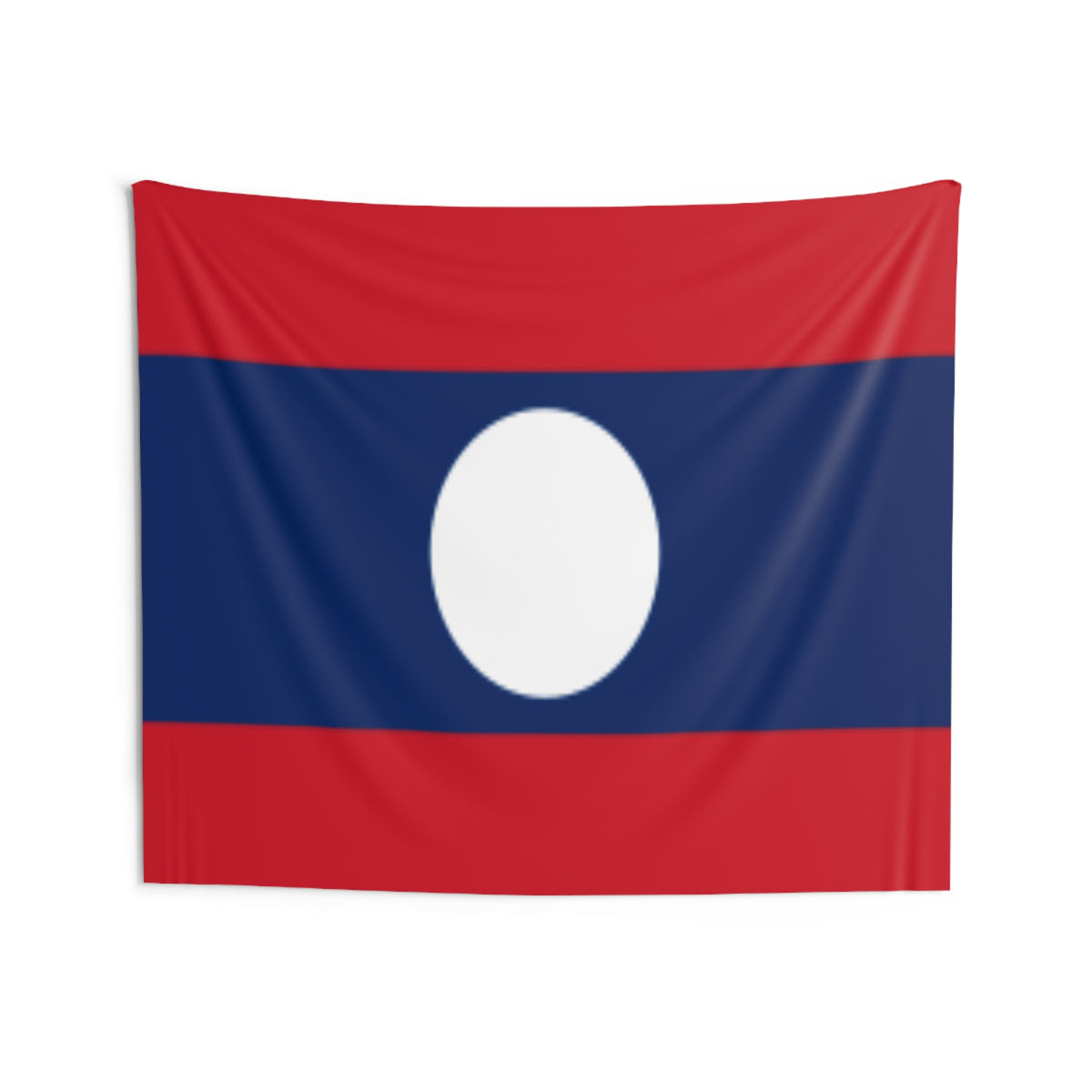 Laos Country Flag Wall Hanging Tapestry-Express Your Love Gifts