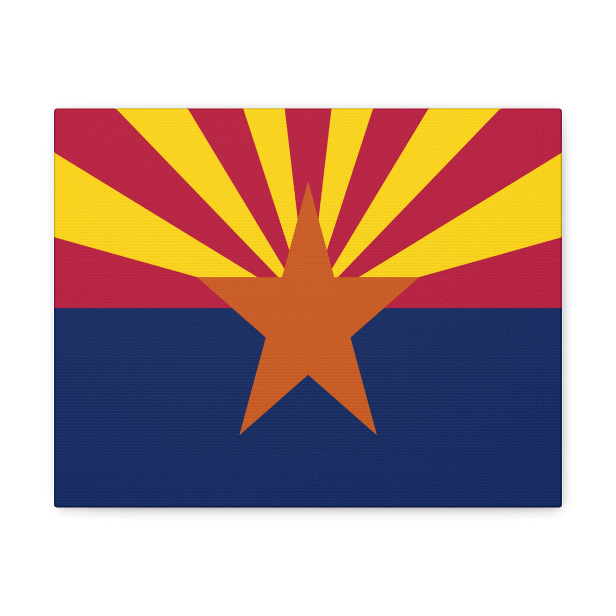 Arizona State Flag Canvas Vibrant Wall Art Unframed Home Decor-Express Your Love Gifts