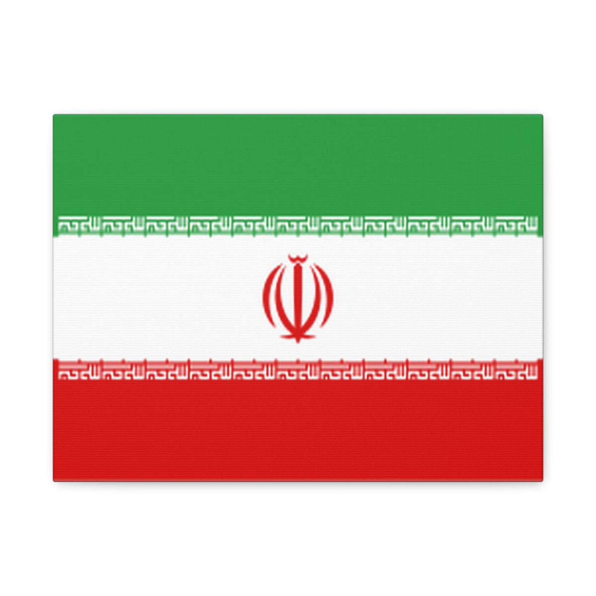 Iran Country Flag Canvas Vibrant Wall Art Unframed Home Decor-Express Your Love Gifts