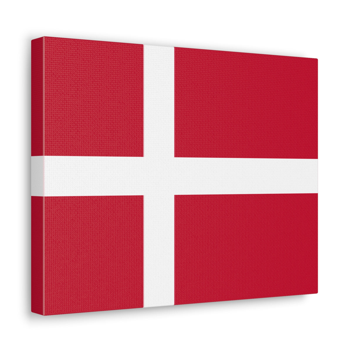 Denmark Country Flag Canvas Vibrant Wall Art Unframed Home Decor-Express Your Love Gifts