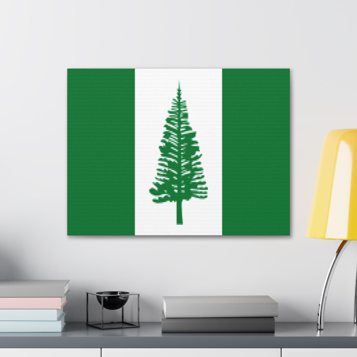 Norfolk Island Country Flag Canvas Vibrant Wall Art Unframed Home Decor-Express Your Love Gifts