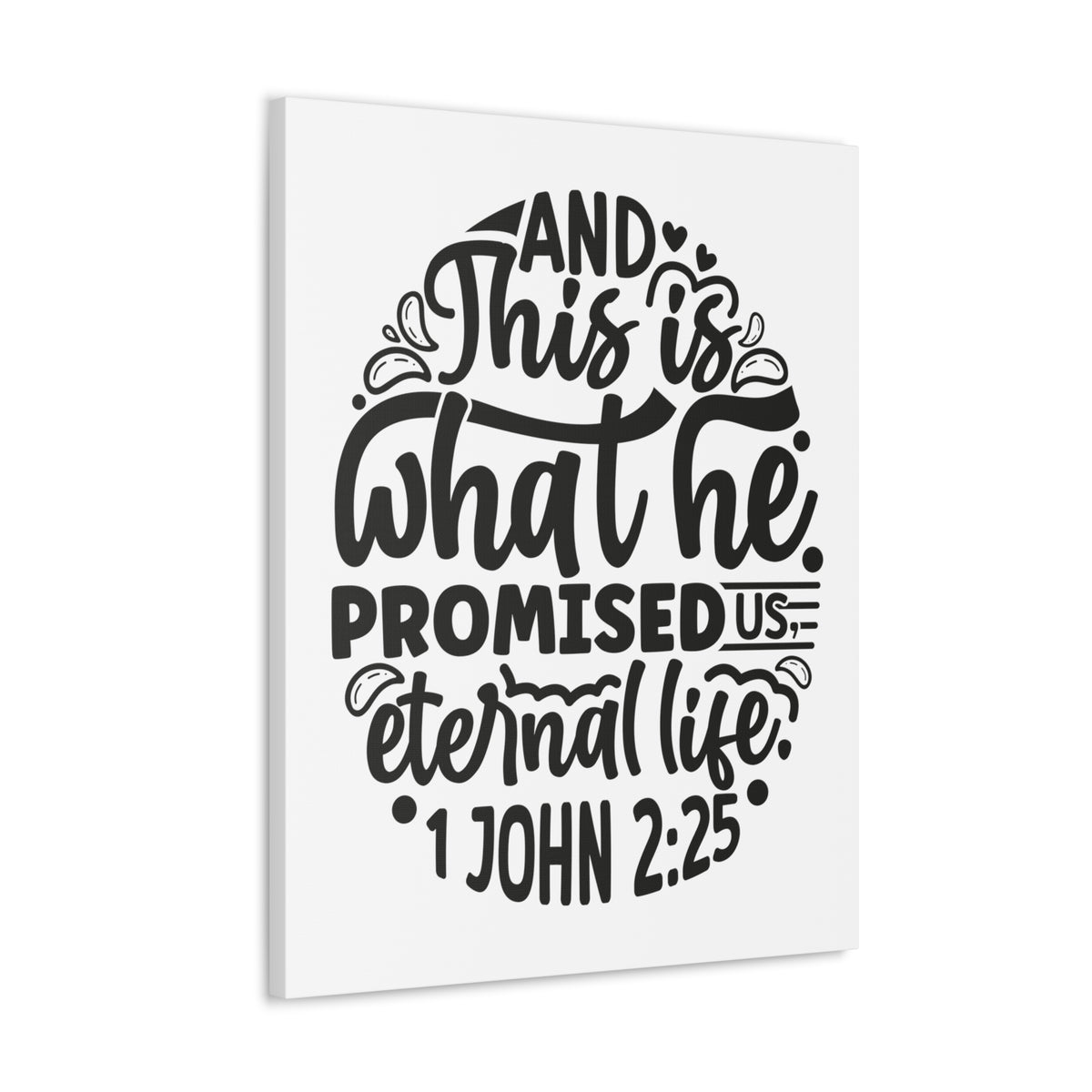 Scripture Walls Joshua 24:15 Serve The Lord Bible Verse Canvas Christian Wall Art Ready to Hang Unframed-Express Your Love Gifts