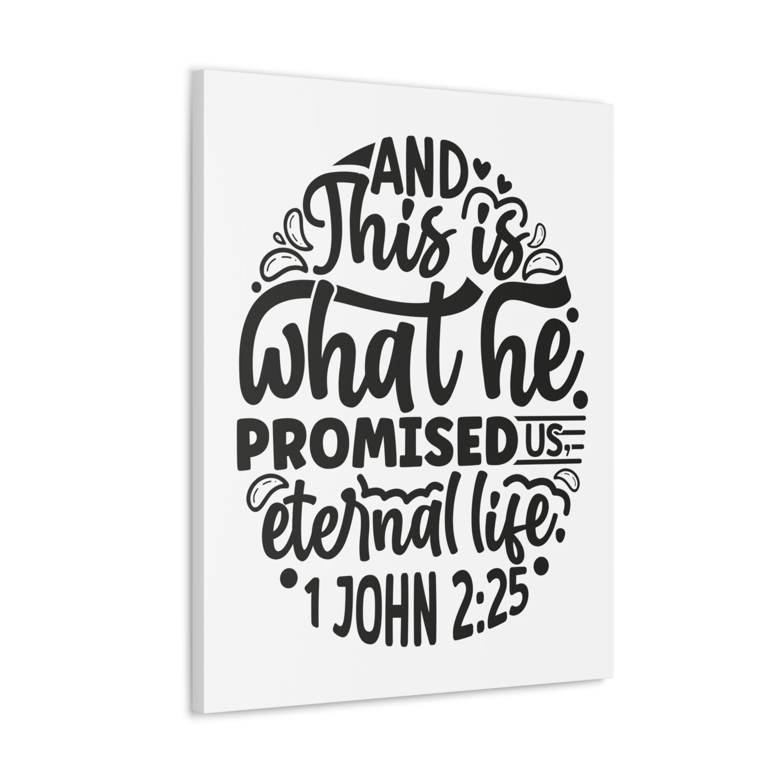 Scripture Walls Joshua 24:15 Serve The Lord Bible Verse Canvas Christian Wall Art Ready to Hang Unframed-Express Your Love Gifts
