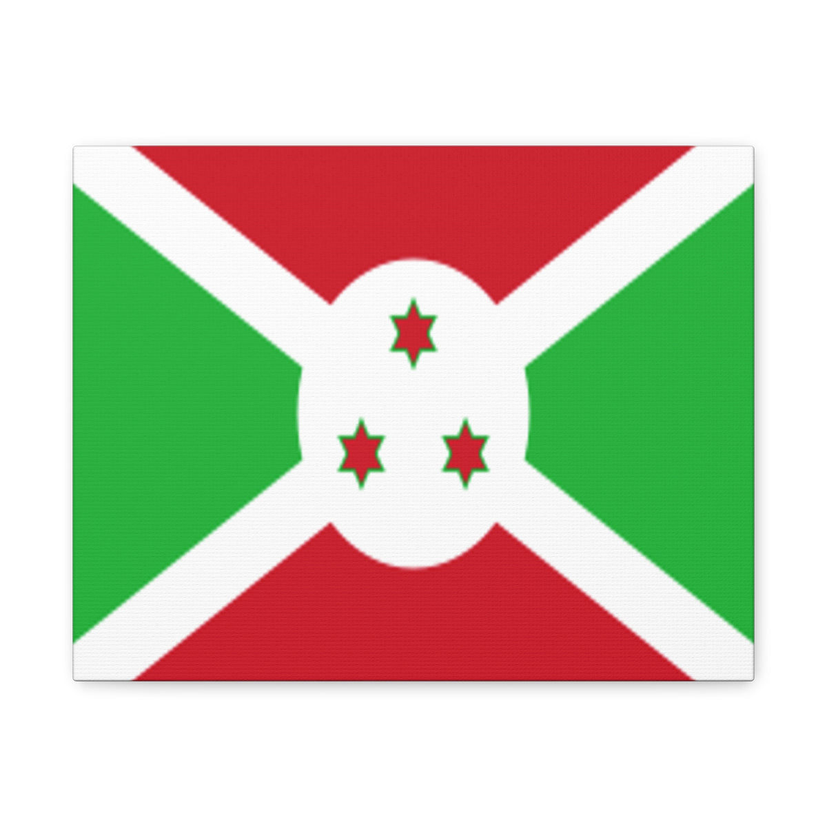Burundi Country Flag Canvas Vibrant Wall Art Unframed Home Decor-Express Your Love Gifts