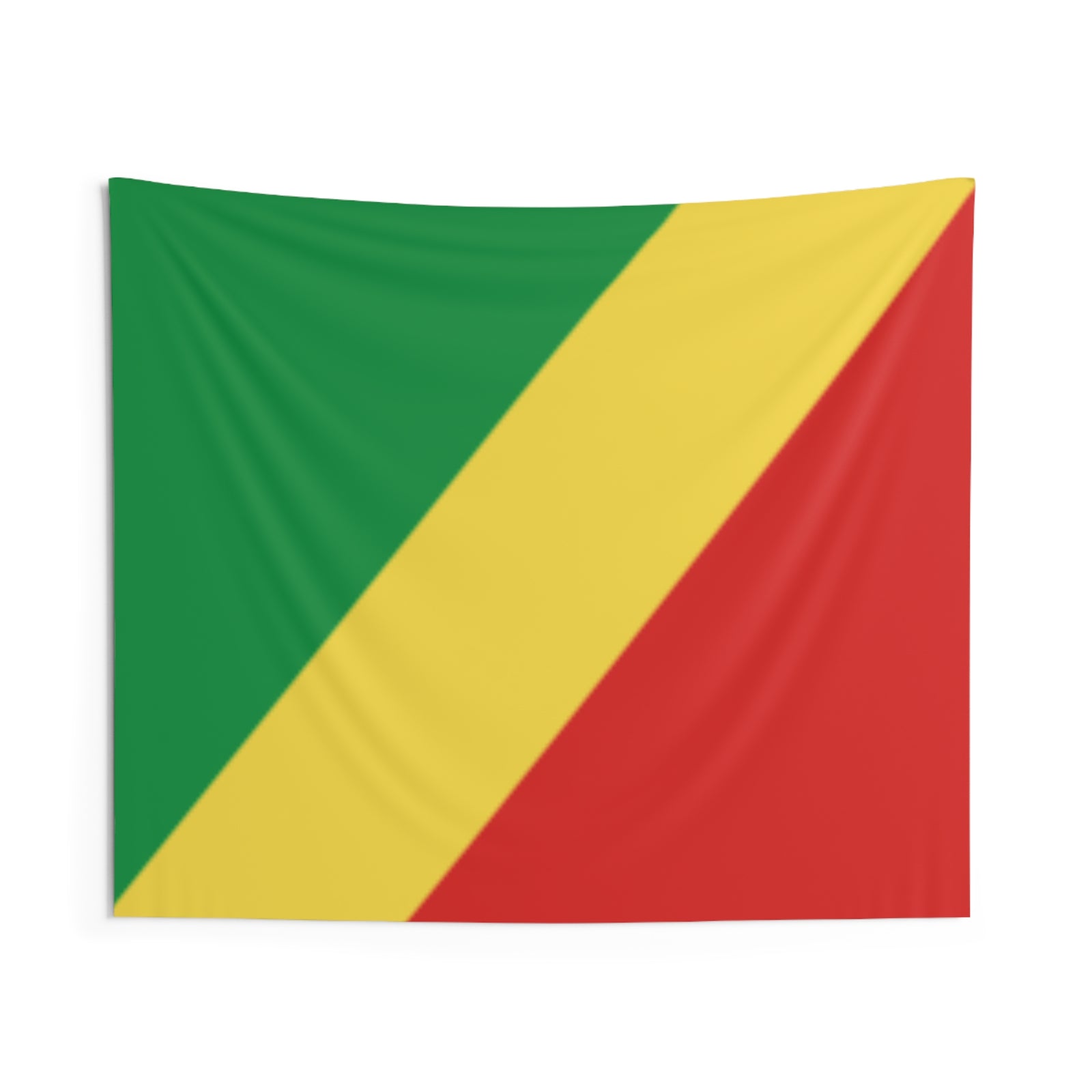 Republic of the Congo Country Flag Wall Hanging Tapestry-Express Your Love Gifts