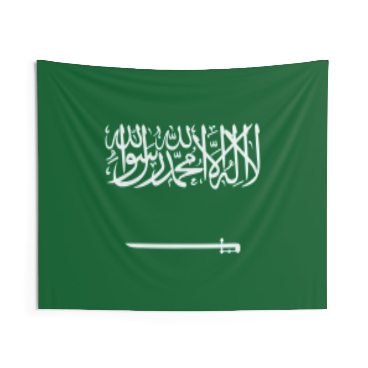 Saudi Arabia Country Flag Wall Hanging Tapestry-Express Your Love Gifts