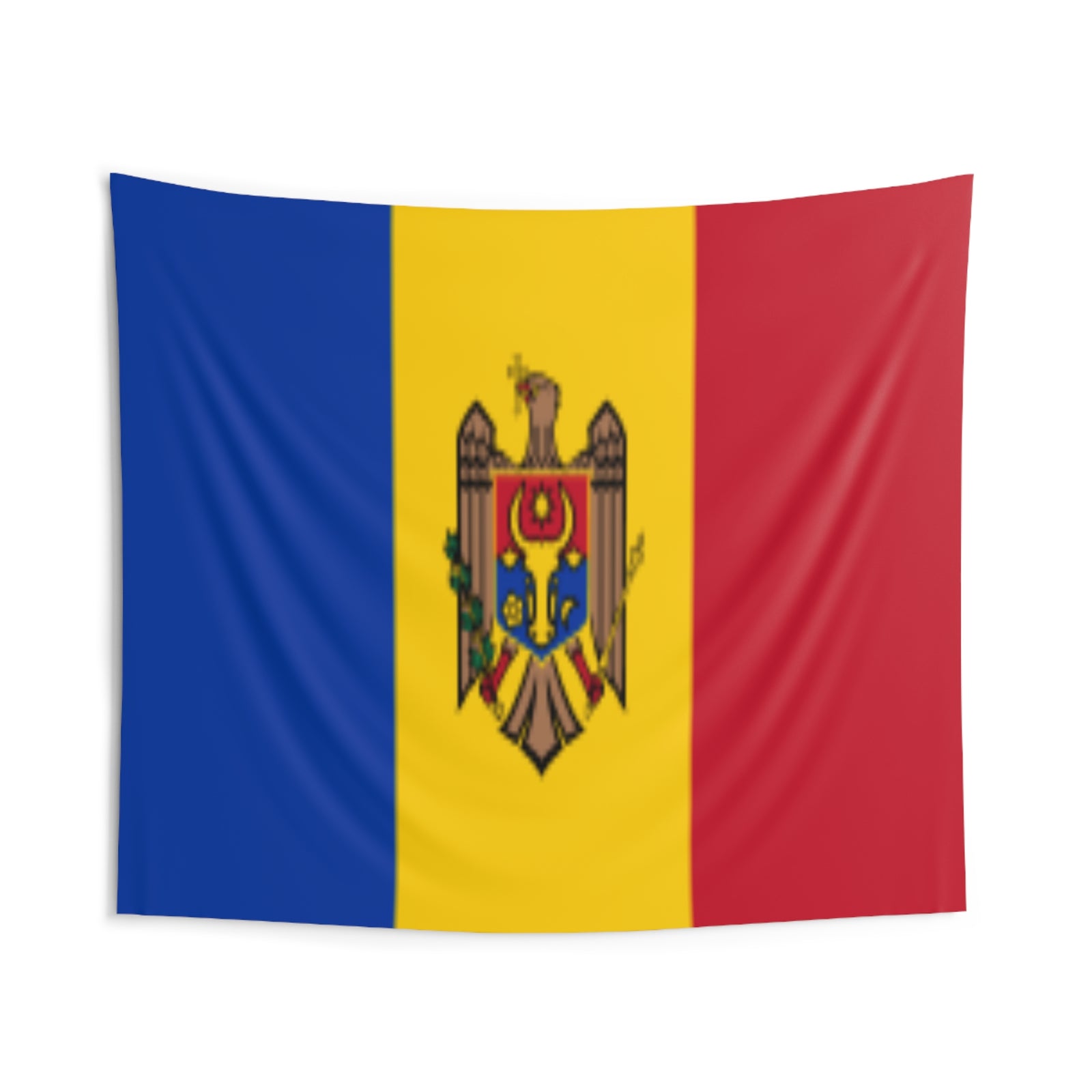 Moldova Country Flag Wall Hanging Tapestry-Express Your Love Gifts