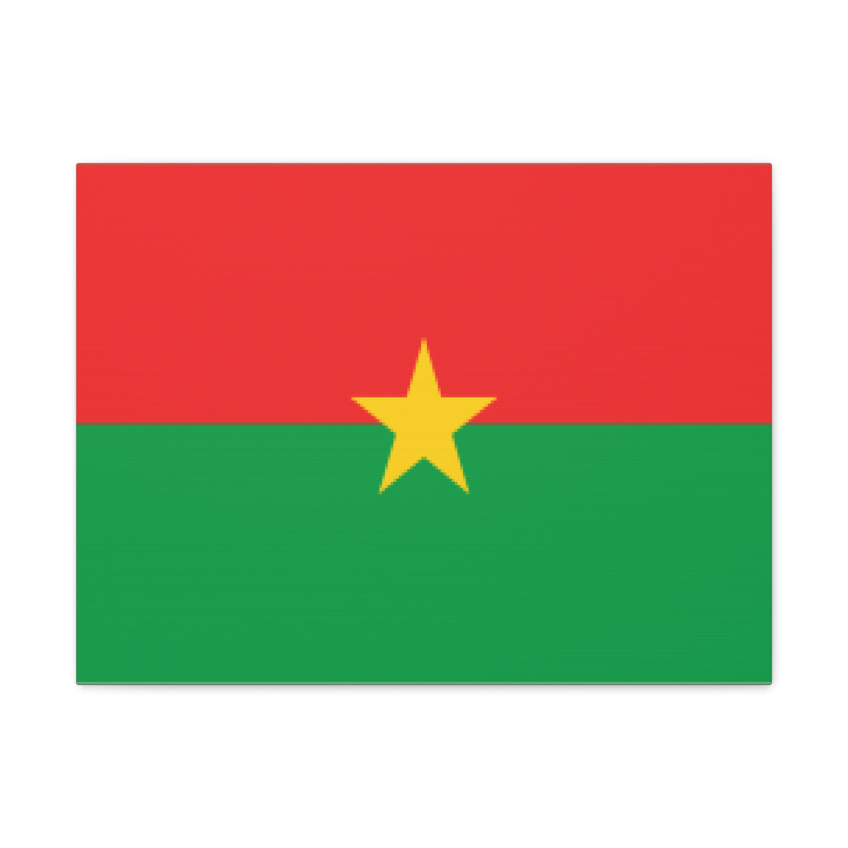 Burkina Faso Country Flag Canvas Vibrant Wall Art Unframed Home Decor-Express Your Love Gifts