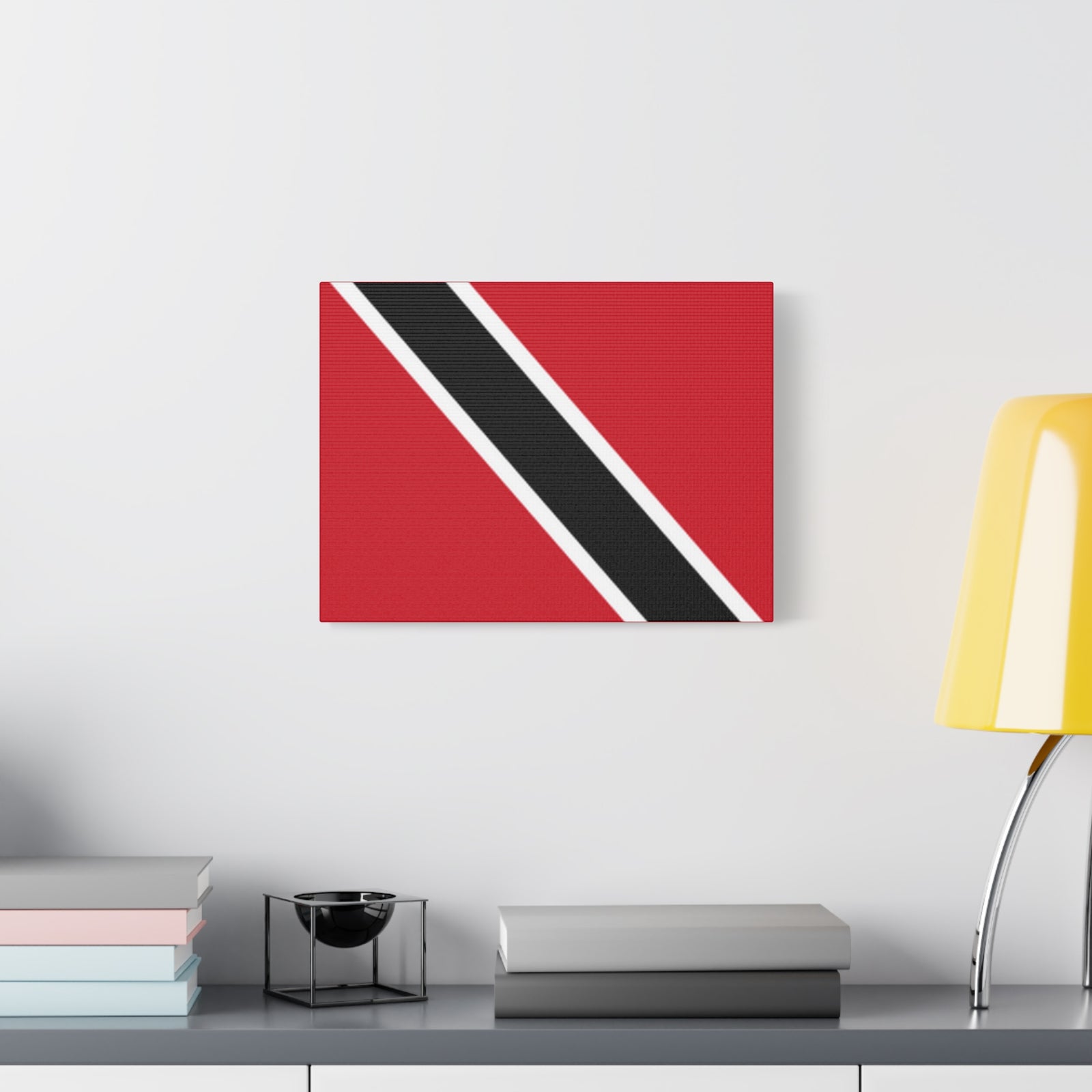 Trinidad and Tobago Country Flag Canvas Vibrant Wall Art Unframed Home Decor-Express Your Love Gifts