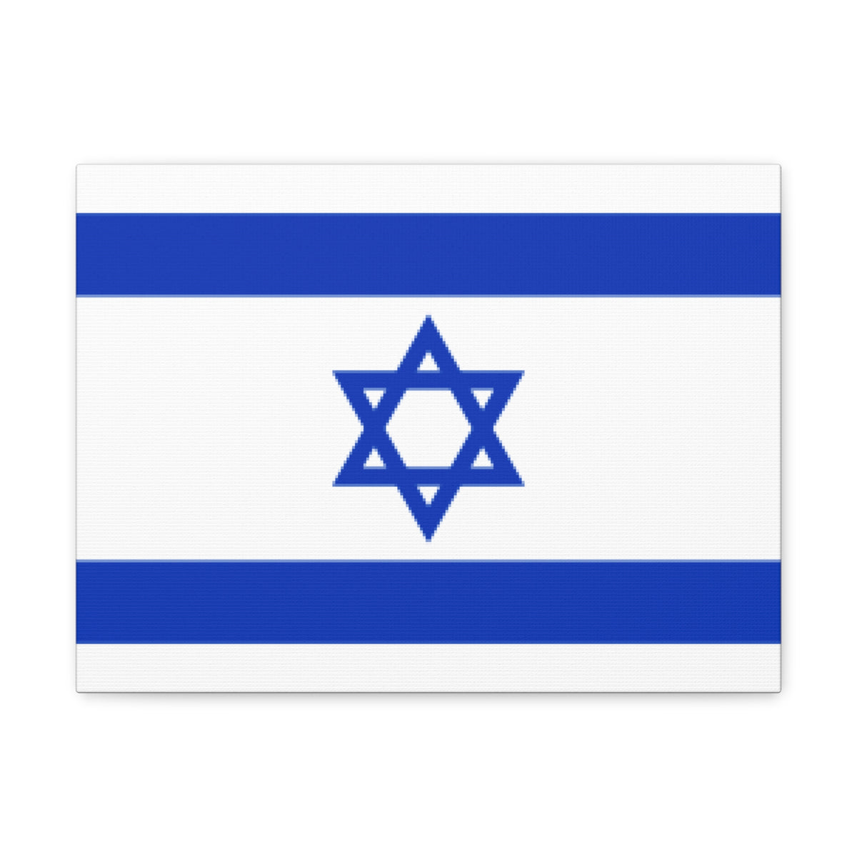 Israel Country Flag Canvas Vibrant Wall Art Unframed Home Decor-Express Your Love Gifts