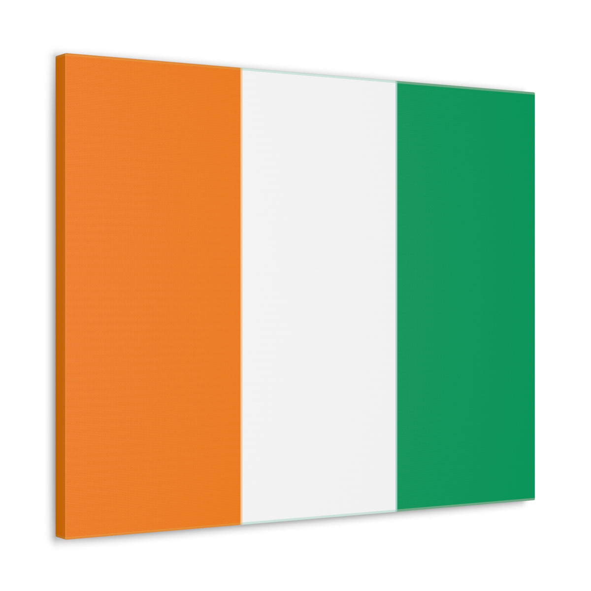 Côte dIvoire Country Flag Canvas Vibrant Wall Art Unframed Home Decor-Express Your Love Gifts