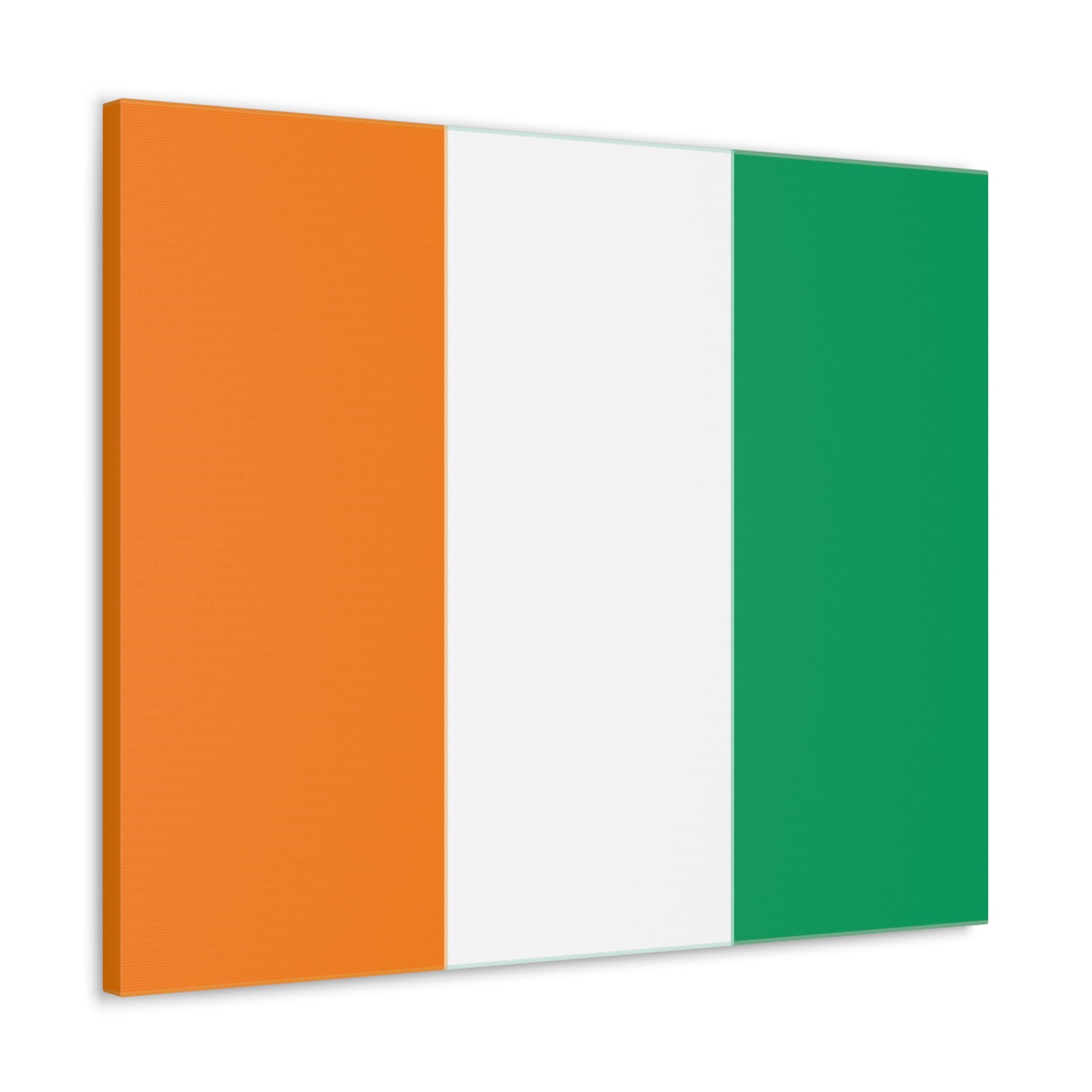 Côte dIvoire Country Flag Canvas Vibrant Wall Art Unframed Home Decor-Express Your Love Gifts