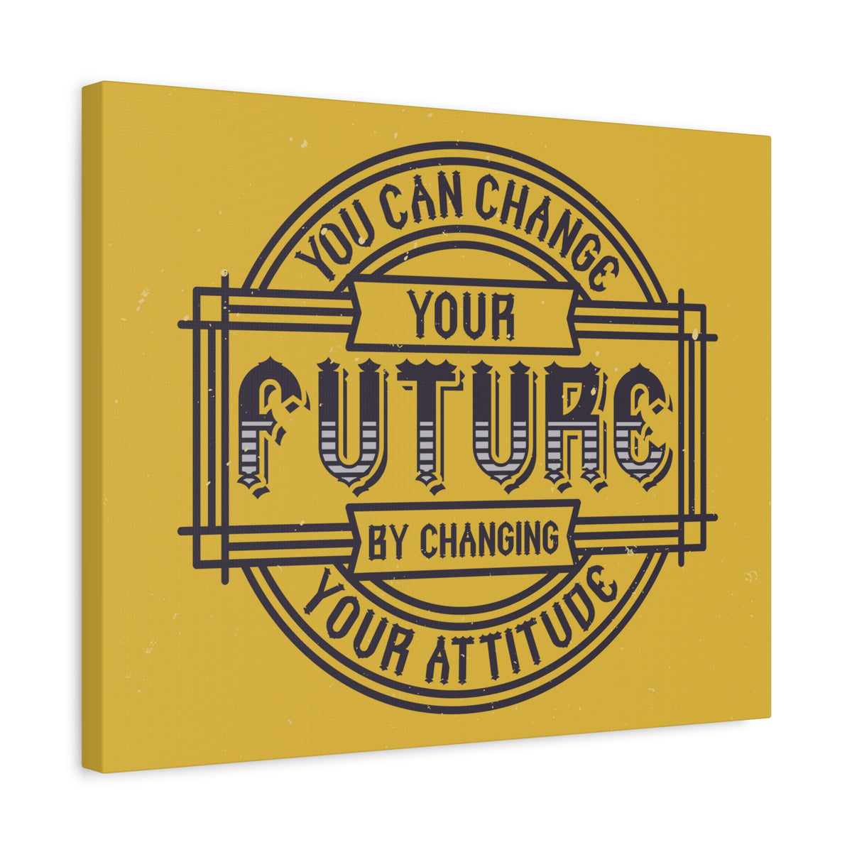 Inspirational Quote Canvas Your Future Wall Art Motivational Motto Inspiring Prints Artwork Decor Ready to Hang-Express Your Love Gifts