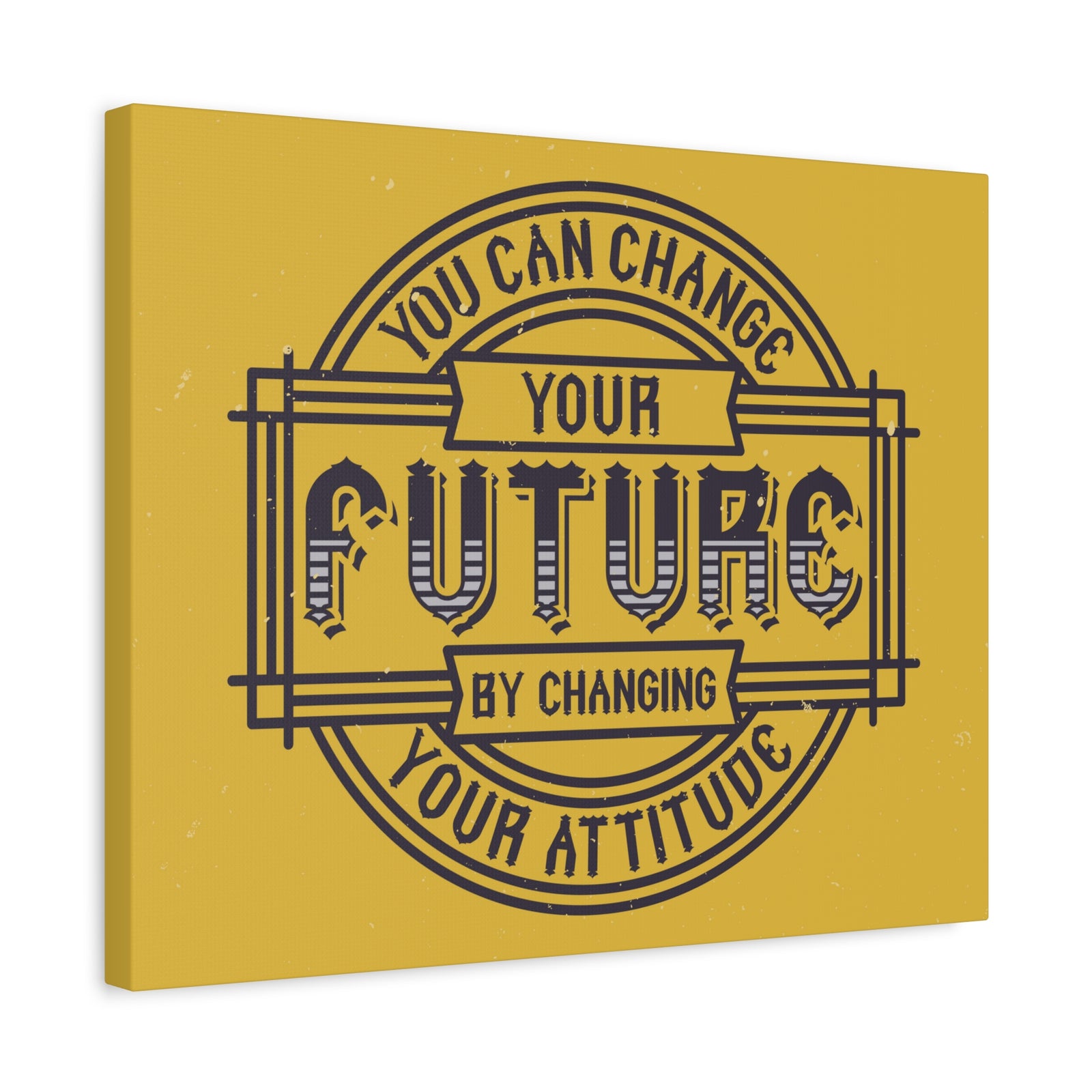 Inspirational Quote Canvas Your Future Wall Art Motivational Motto Inspiring Prints Artwork Decor Ready to Hang-Express Your Love Gifts
