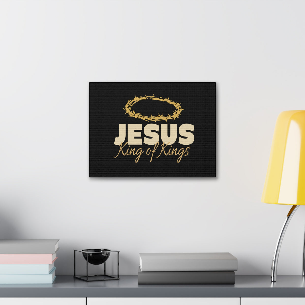 Scripture Walls Jesus King of Kings Revelation 17:14 Bible Verse Canvas Christian Wall Art Ready to Hang Unframed-Express Your Love Gifts