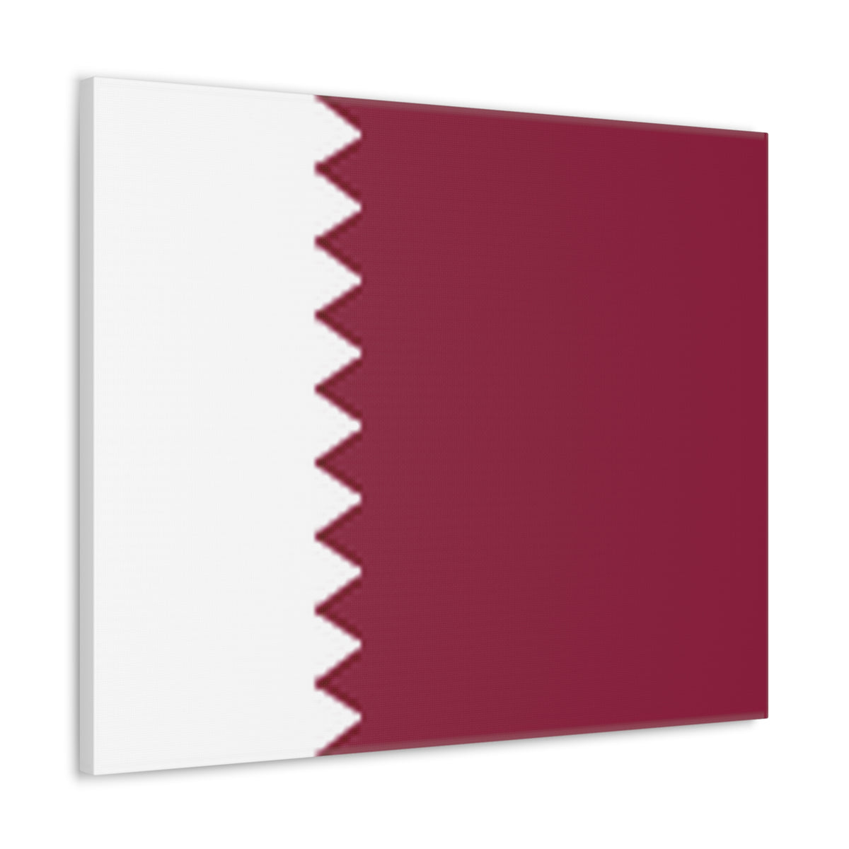 Qatar Country Flag Canvas Vibrant Wall Art Unframed Home Decor-Express Your Love Gifts