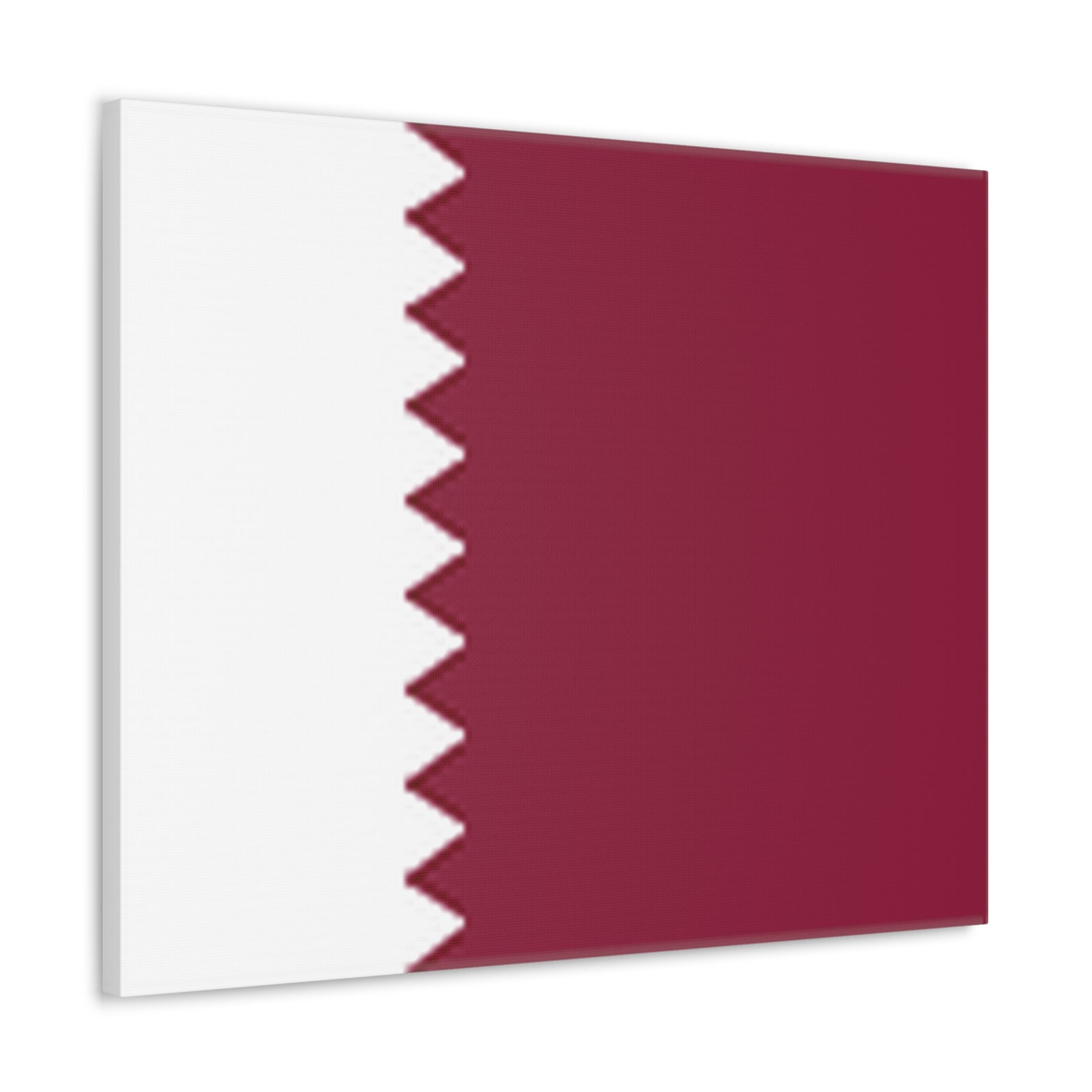 Qatar Country Flag Canvas Vibrant Wall Art Unframed Home Decor-Express Your Love Gifts