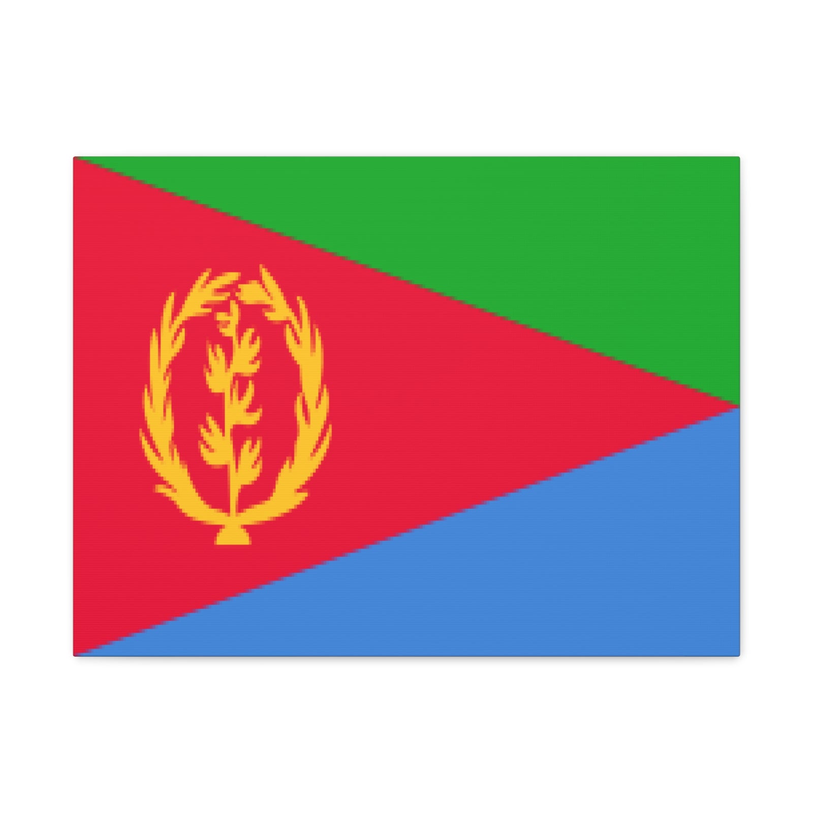 Eritrea Country Flag Canvas Vibrant Wall Art Unframed Home Decor-Express Your Love Gifts