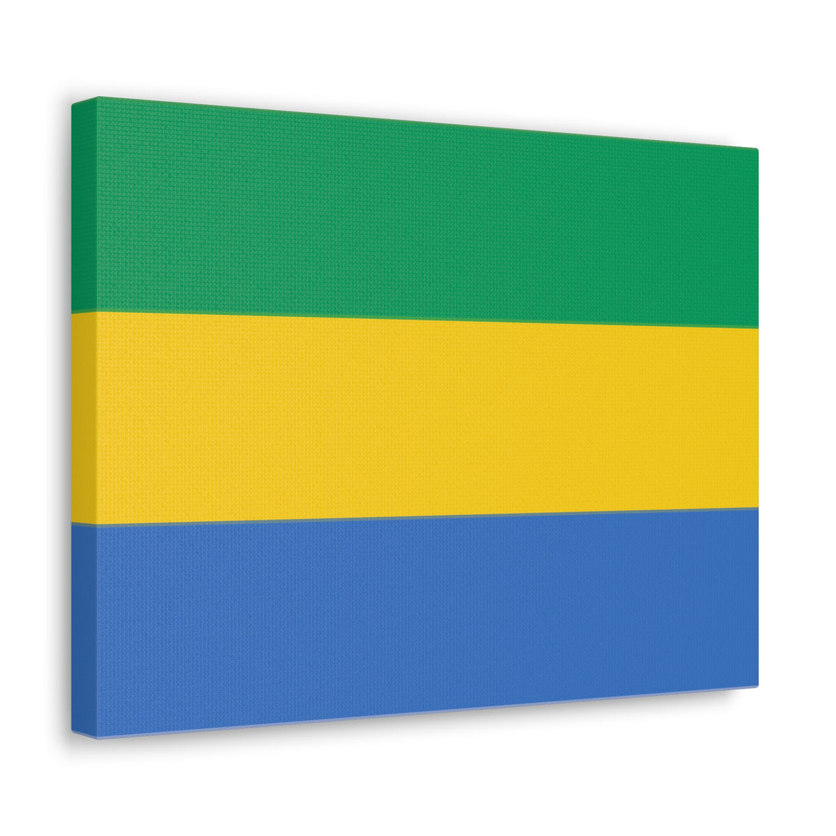 Gabon Country Flag Canvas Vibrant Wall Art Unframed Home Decor-Express Your Love Gifts
