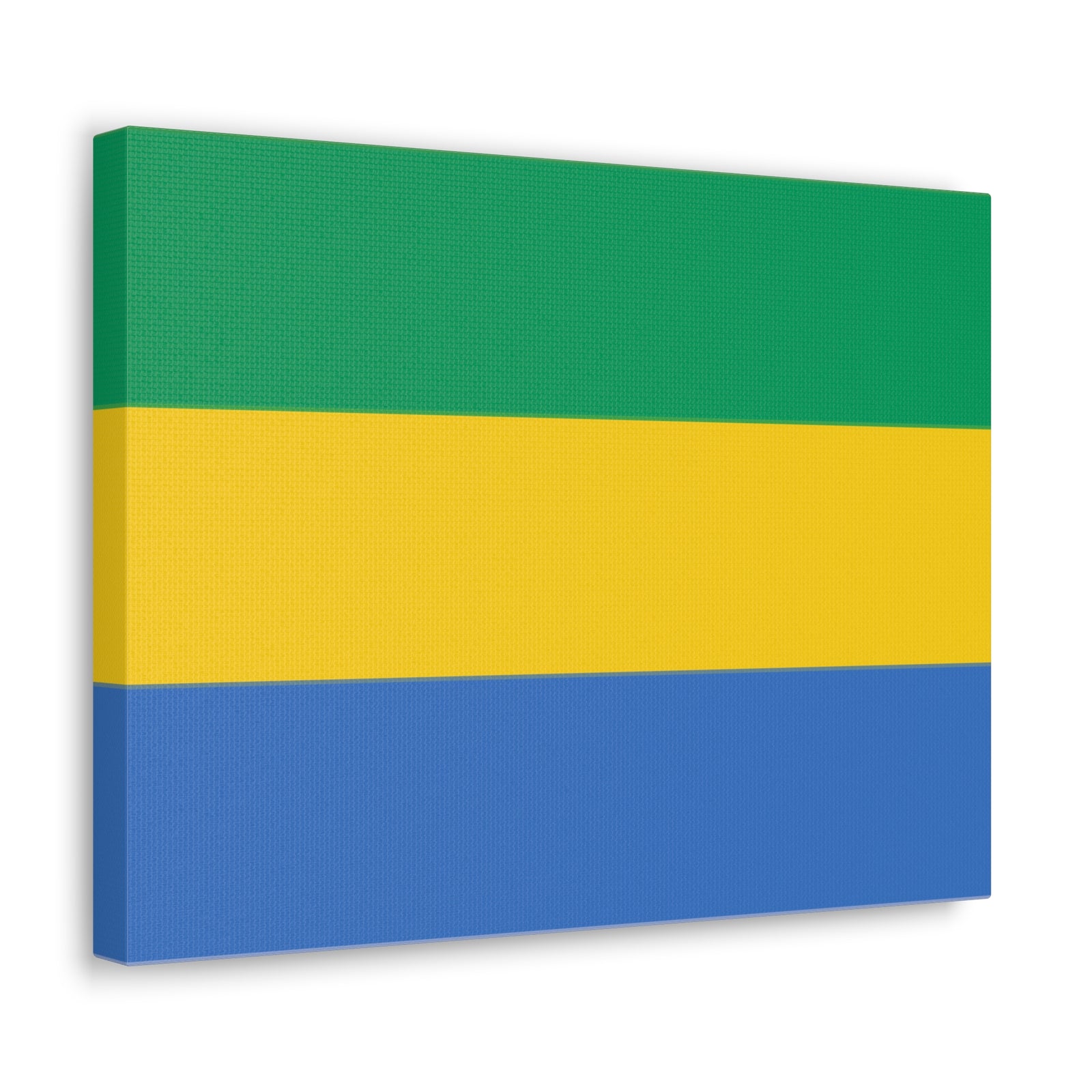 Gabon Country Flag Canvas Vibrant Wall Art Unframed Home Decor-Express Your Love Gifts