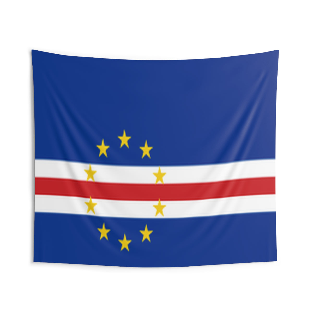 Cape Verde Country Flag Wall Hanging Tapestry-Express Your Love Gifts