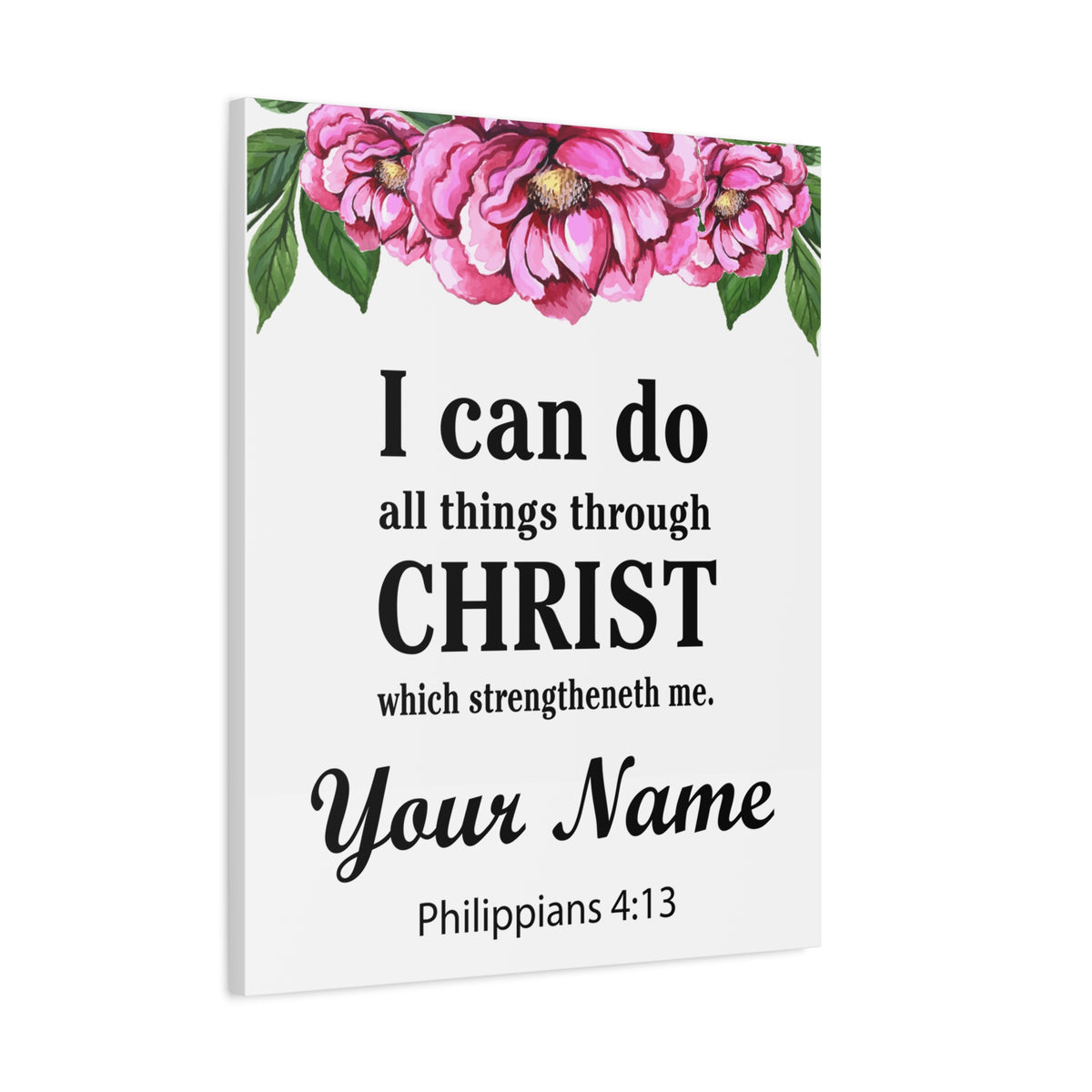 Personalized Philippians 4:13-Express Your Love Gifts