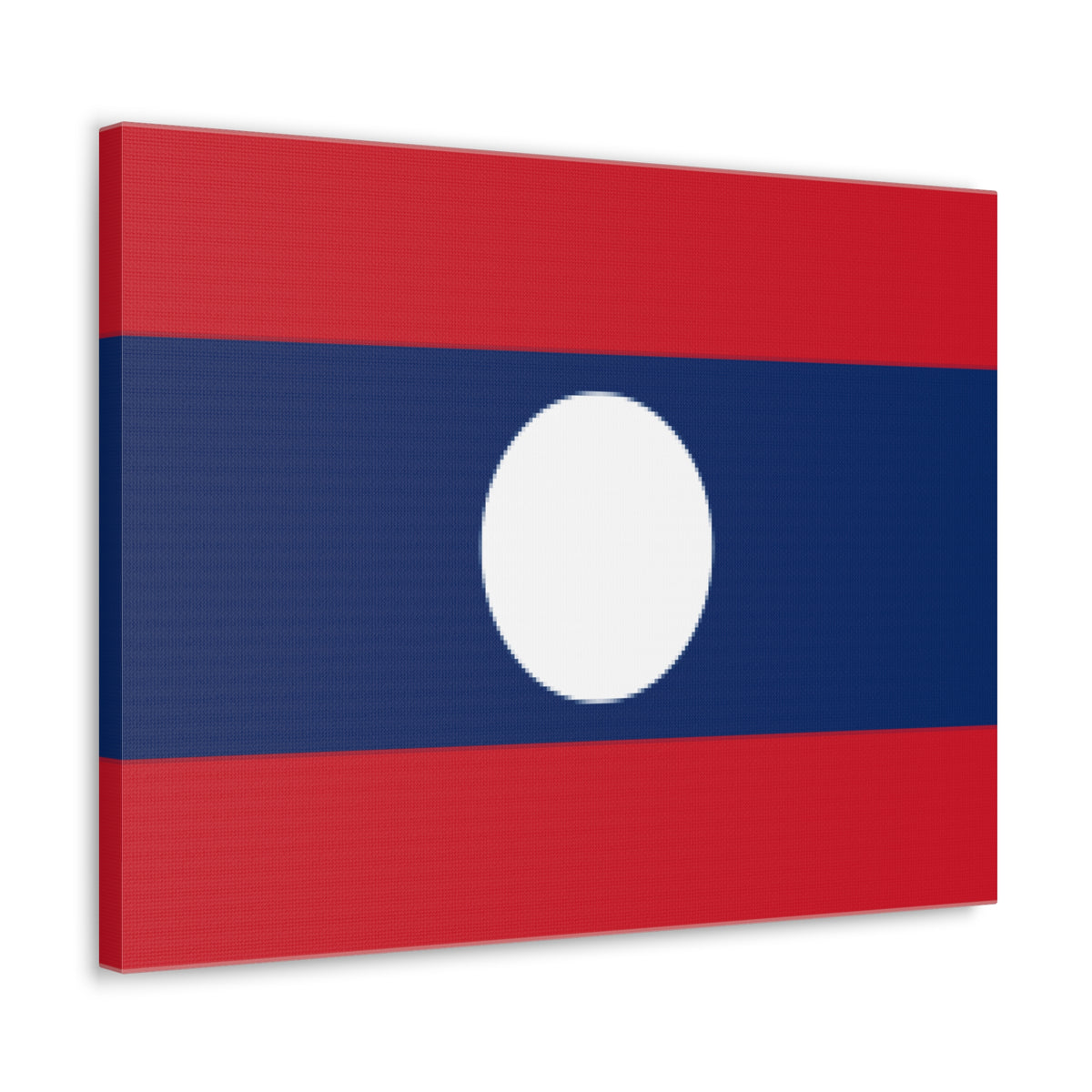 Laos Country Flag Canvas Vibrant Wall Art Unframed Home Decor-Express Your Love Gifts