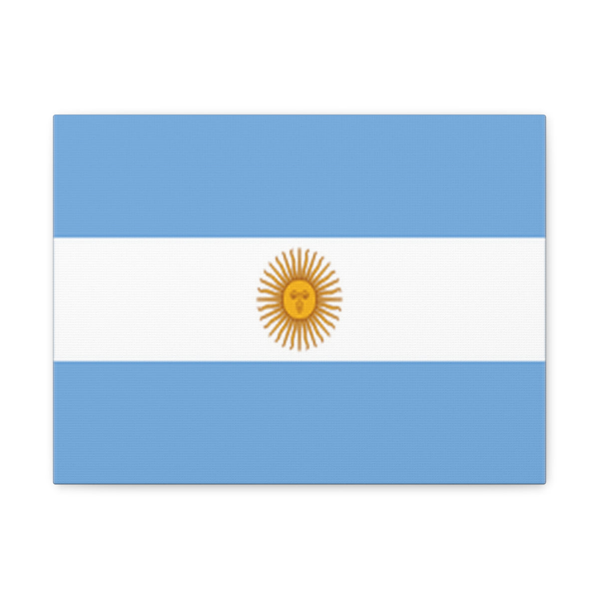 Argentina Country Flag Canvas Vibrant Wall Art Unframed Home Decor-Express Your Love Gifts