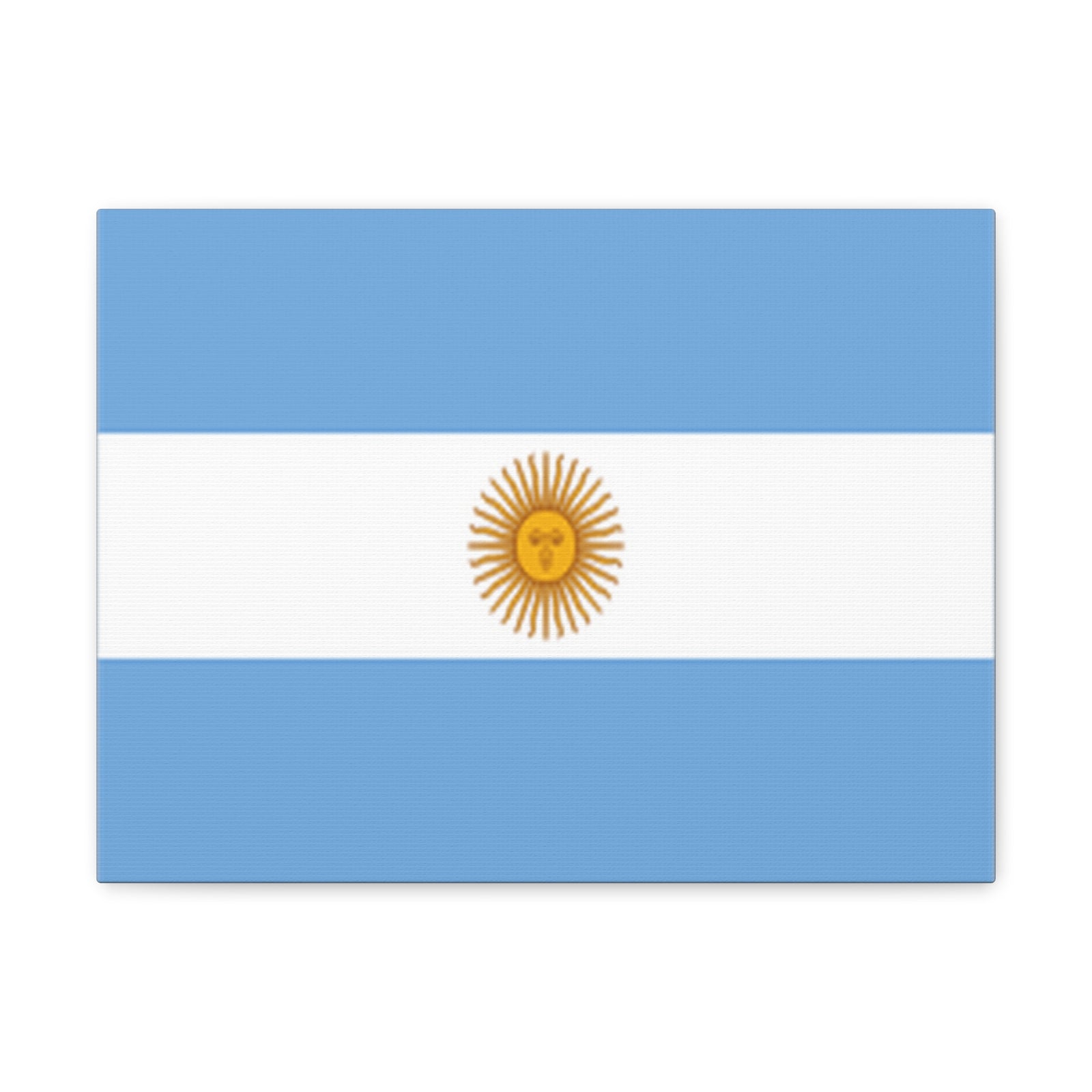 Argentina Country Flag Canvas Vibrant Wall Art Unframed Home Decor-Express Your Love Gifts