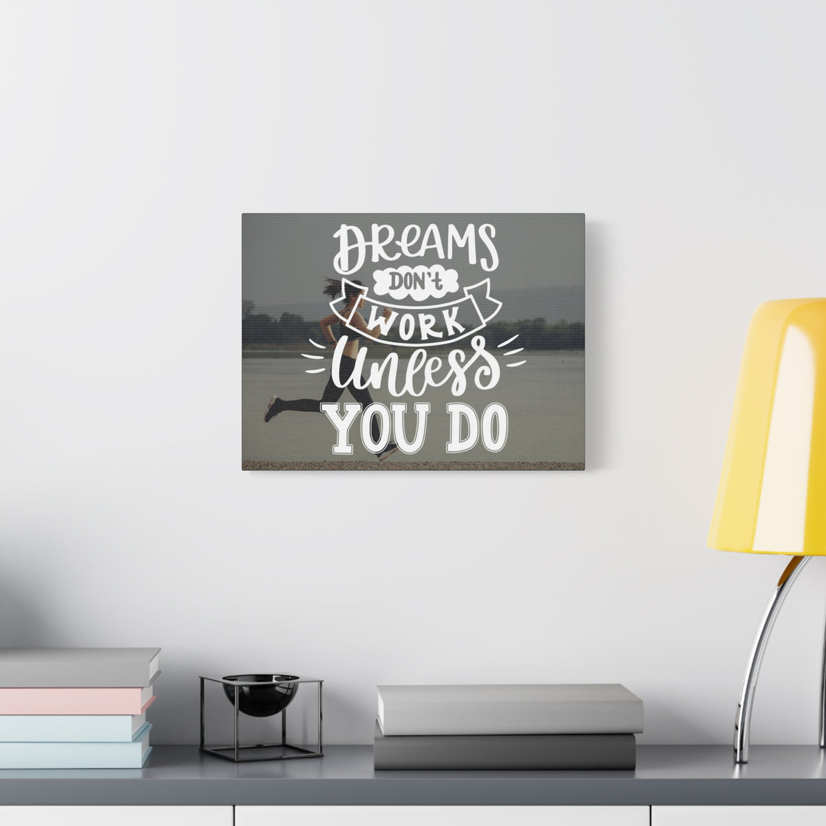 Inspirational Quote Canvas Dreams Wall Art Motivational Motto Inspiring Prints Artwork Decor Ready to Hang-Express Your Love Gifts