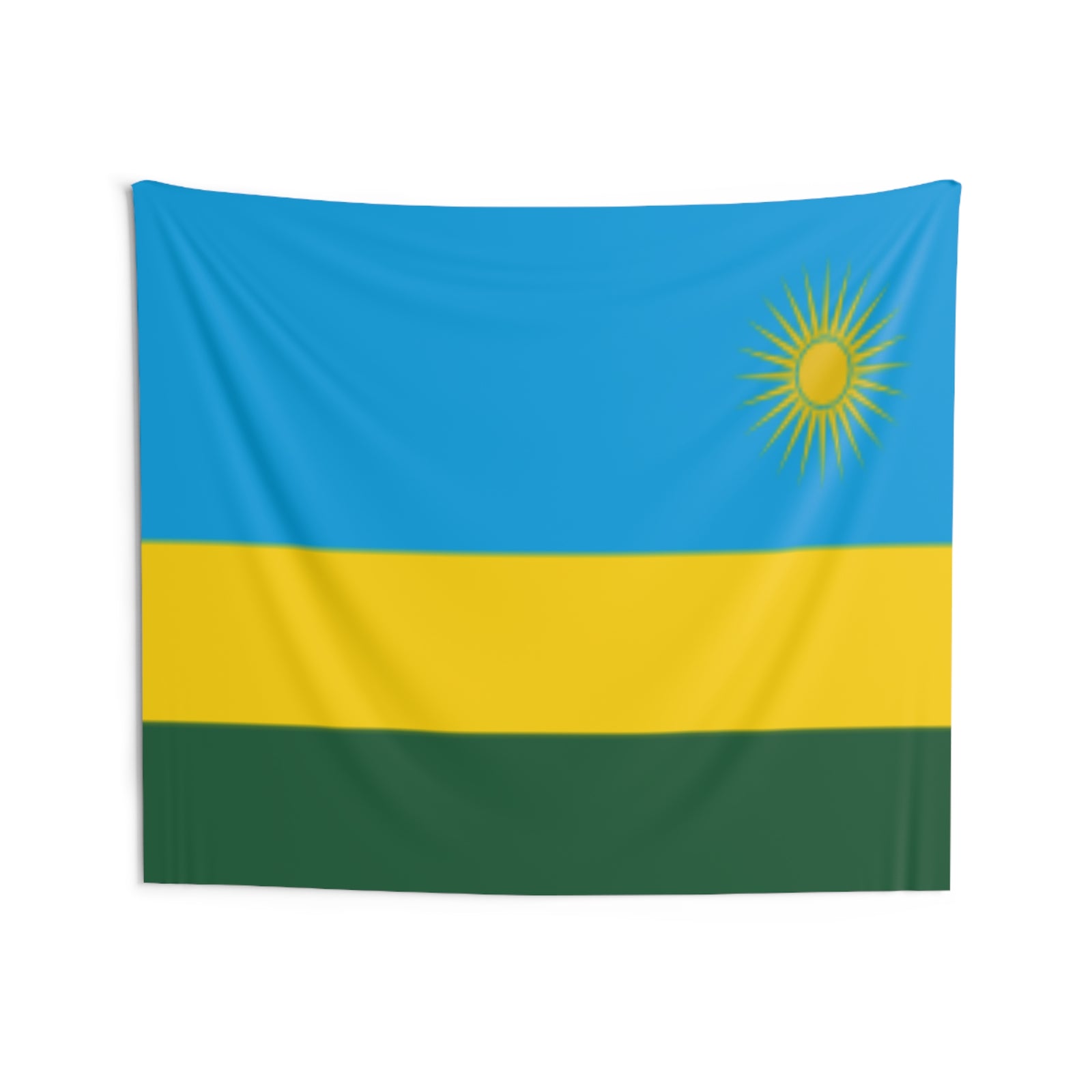 Rwanda Country Flag Wall Hanging Tapestry-Express Your Love Gifts