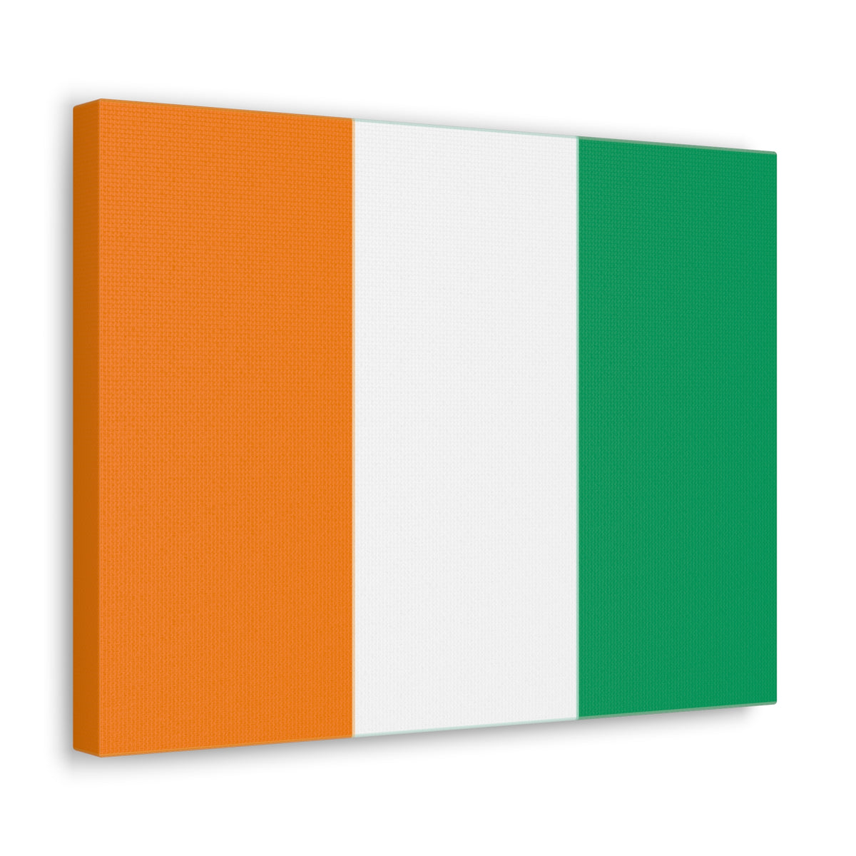 Côte dIvoire Country Flag Canvas Vibrant Wall Art Unframed Home Decor-Express Your Love Gifts