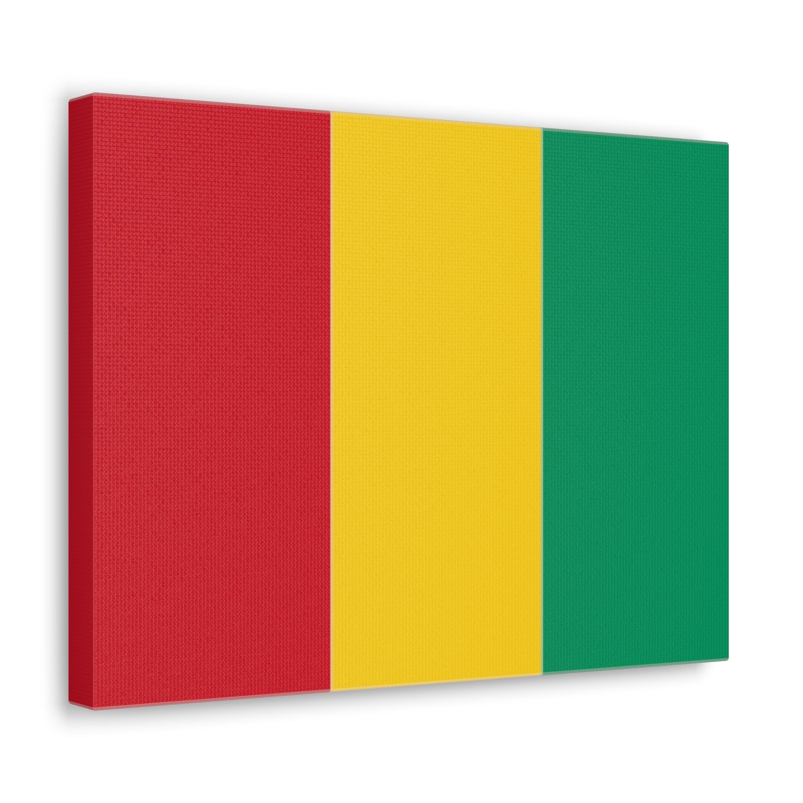 Guinea Country Flag Canvas Vibrant Wall Art Unframed Home Decor-Express Your Love Gifts