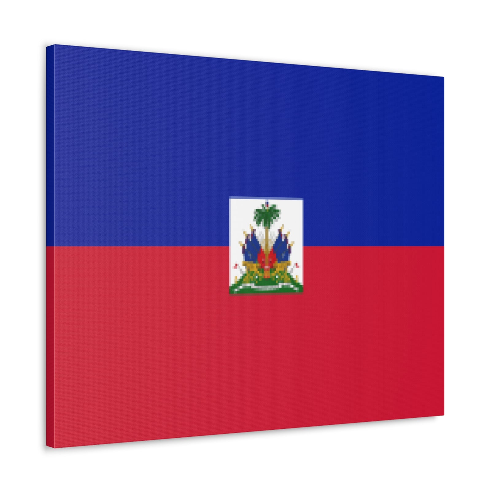 Haiti Country Flag Canvas Vibrant Wall Art Unframed Home Decor-Express Your Love Gifts
