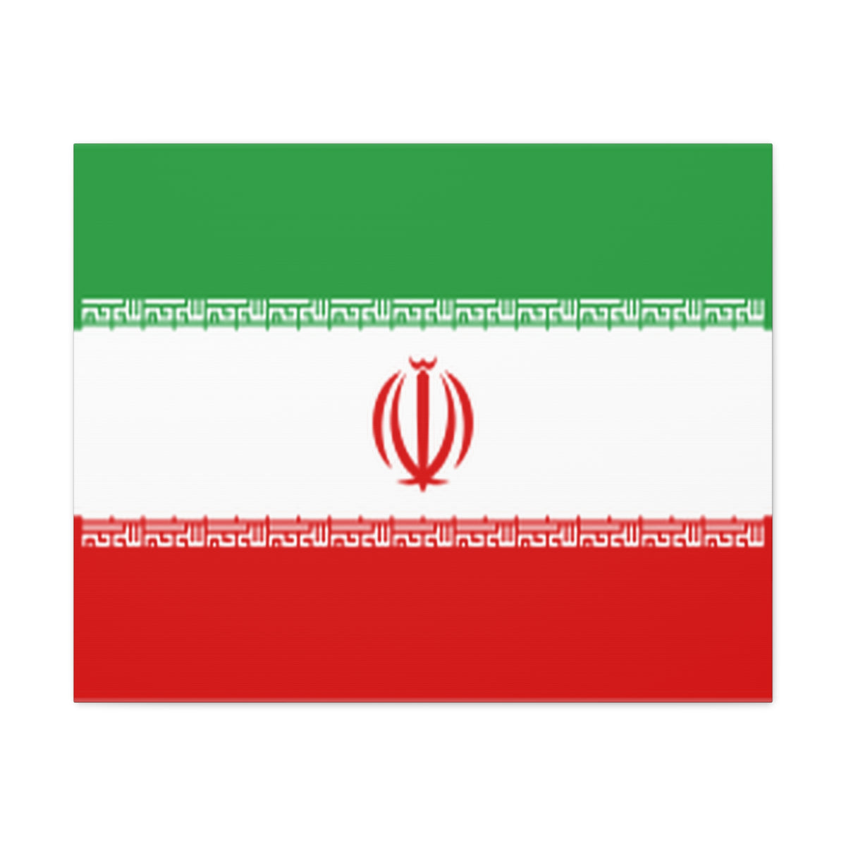 Iran Country Flag Canvas Vibrant Wall Art Unframed Home Decor-Express Your Love Gifts
